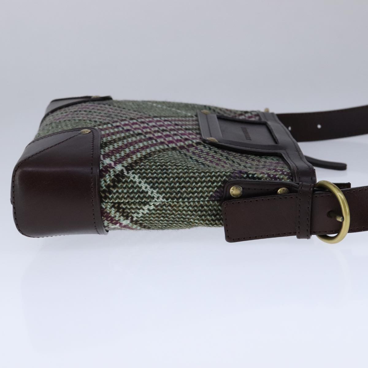 Burberry Multicolour Wool Shoulder Bag