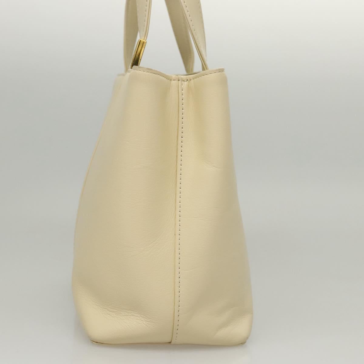 Burberry Nova Check Tote Bag Leather Beige