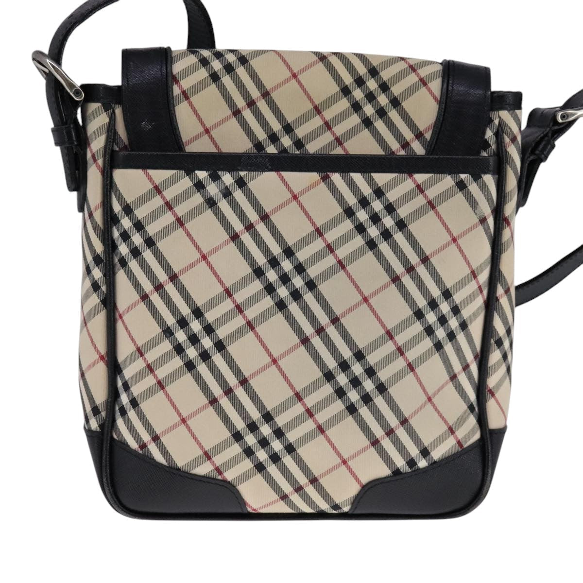 Burberry Nova Check Shoulder Bag Canvas Beige Shoulder Bag 104