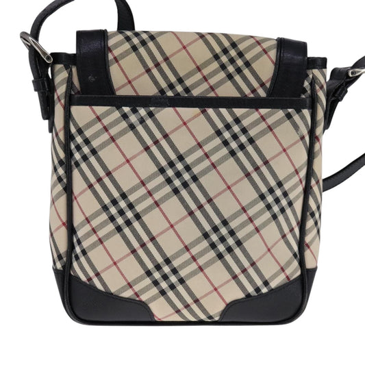 Burberry Nova Check Shoulder Bag Canvas Beige Shoulder Bag 104