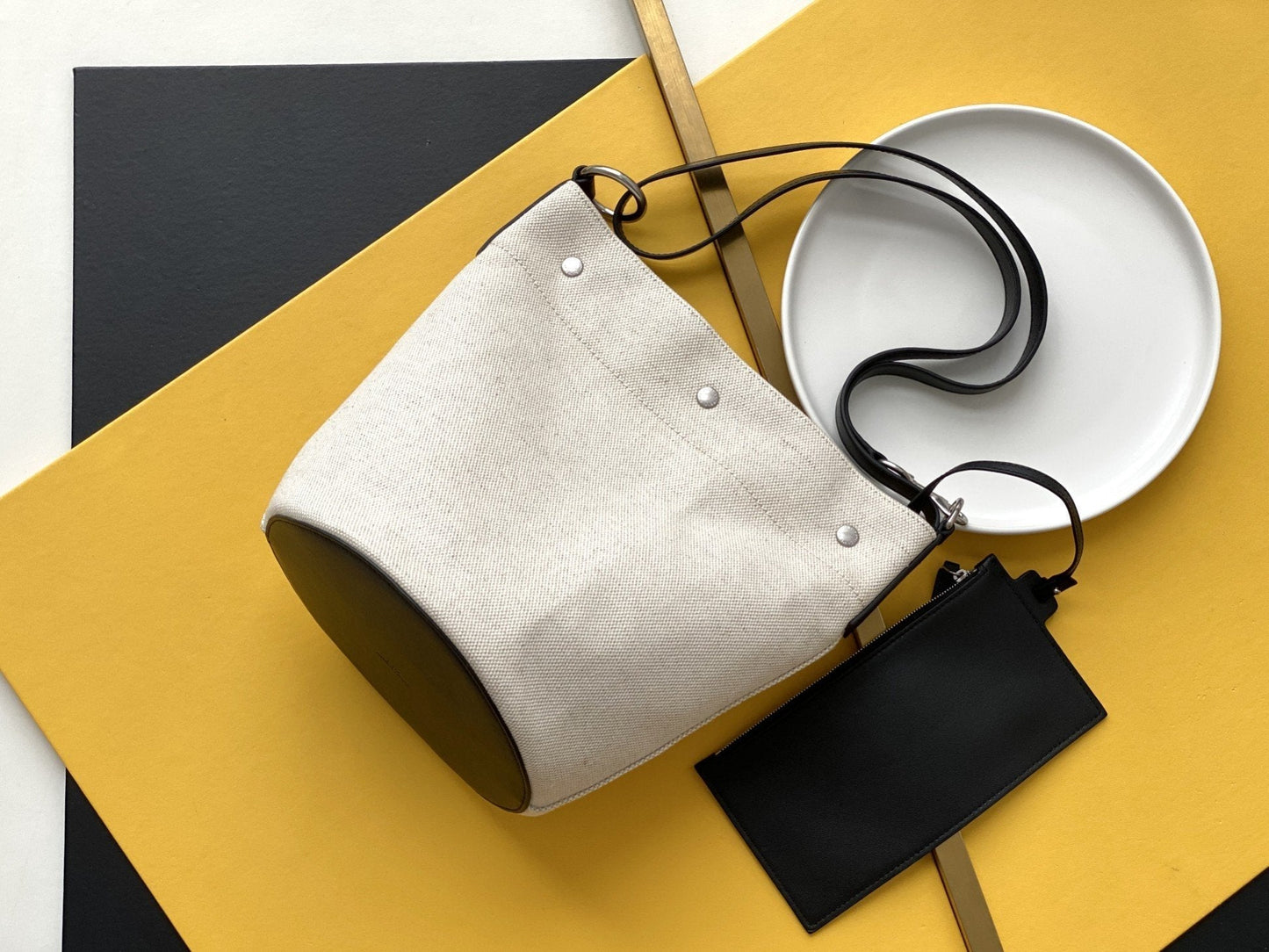 YSL Saint Laurent Rive Gauche Clutch Bag