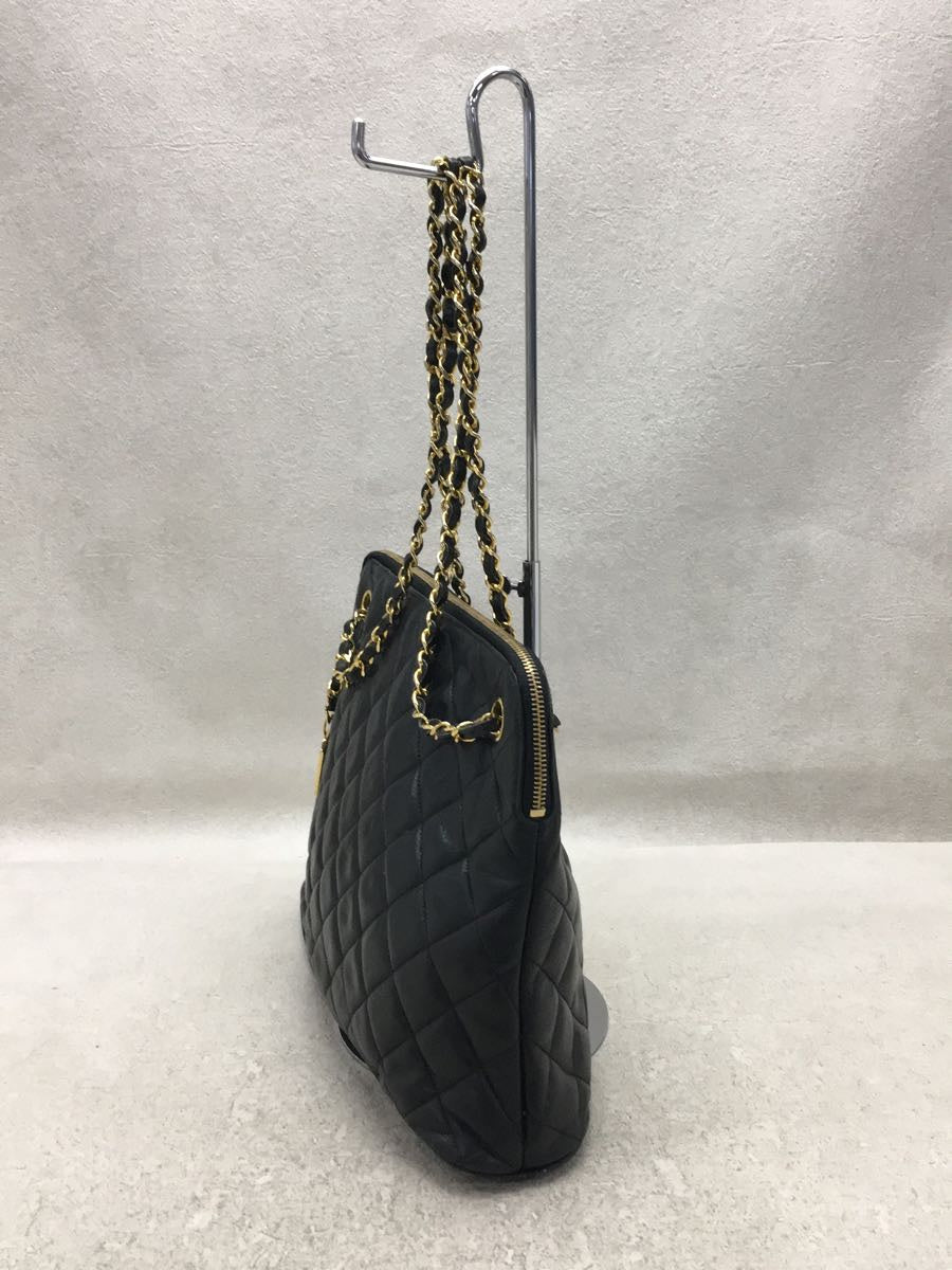 Chanel Shoulder Bag Shoulder Leather Black