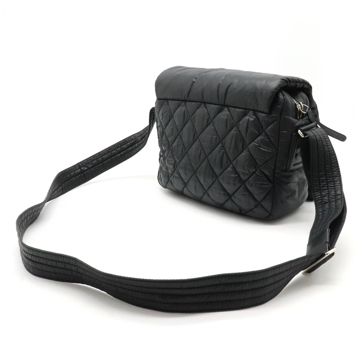 Chanel Coco Coon Messenger Shoulder Bag Matelasse Small
