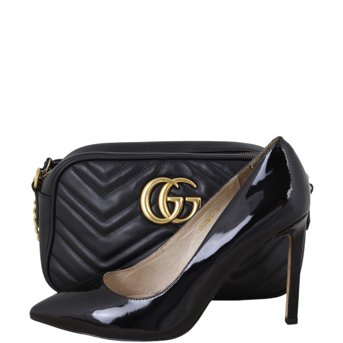 Gucci GG Marmont Small Camera Bag Black