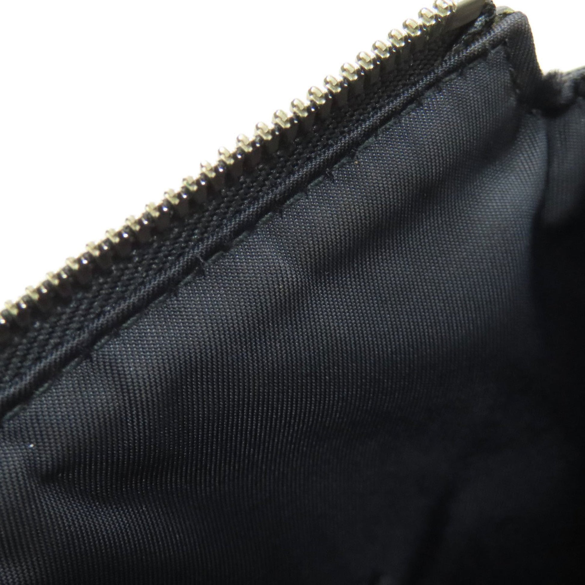 Gucci Sherry Line Black Canvas Shoulder Bag