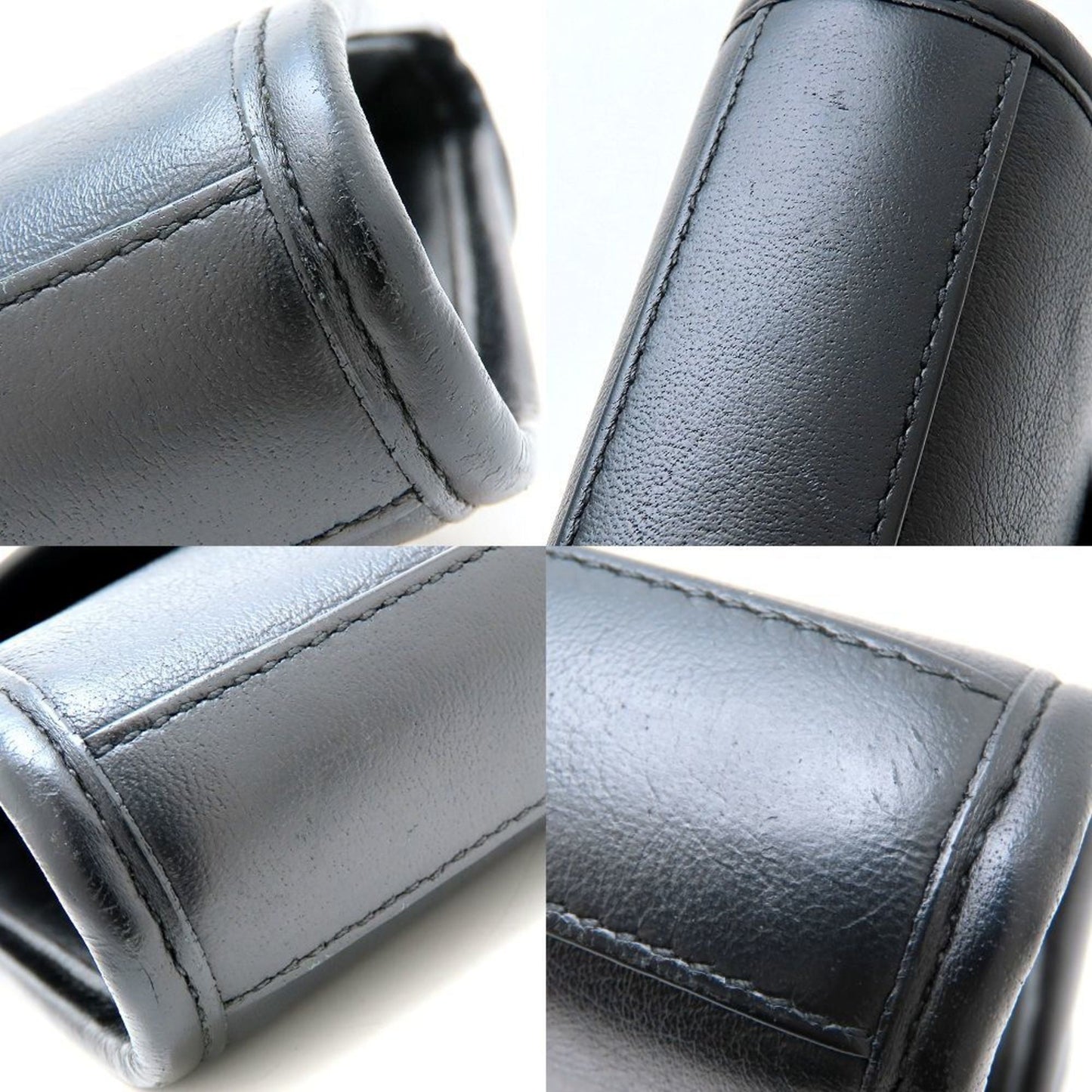 Gucci Black Leather Shoulder Bag
