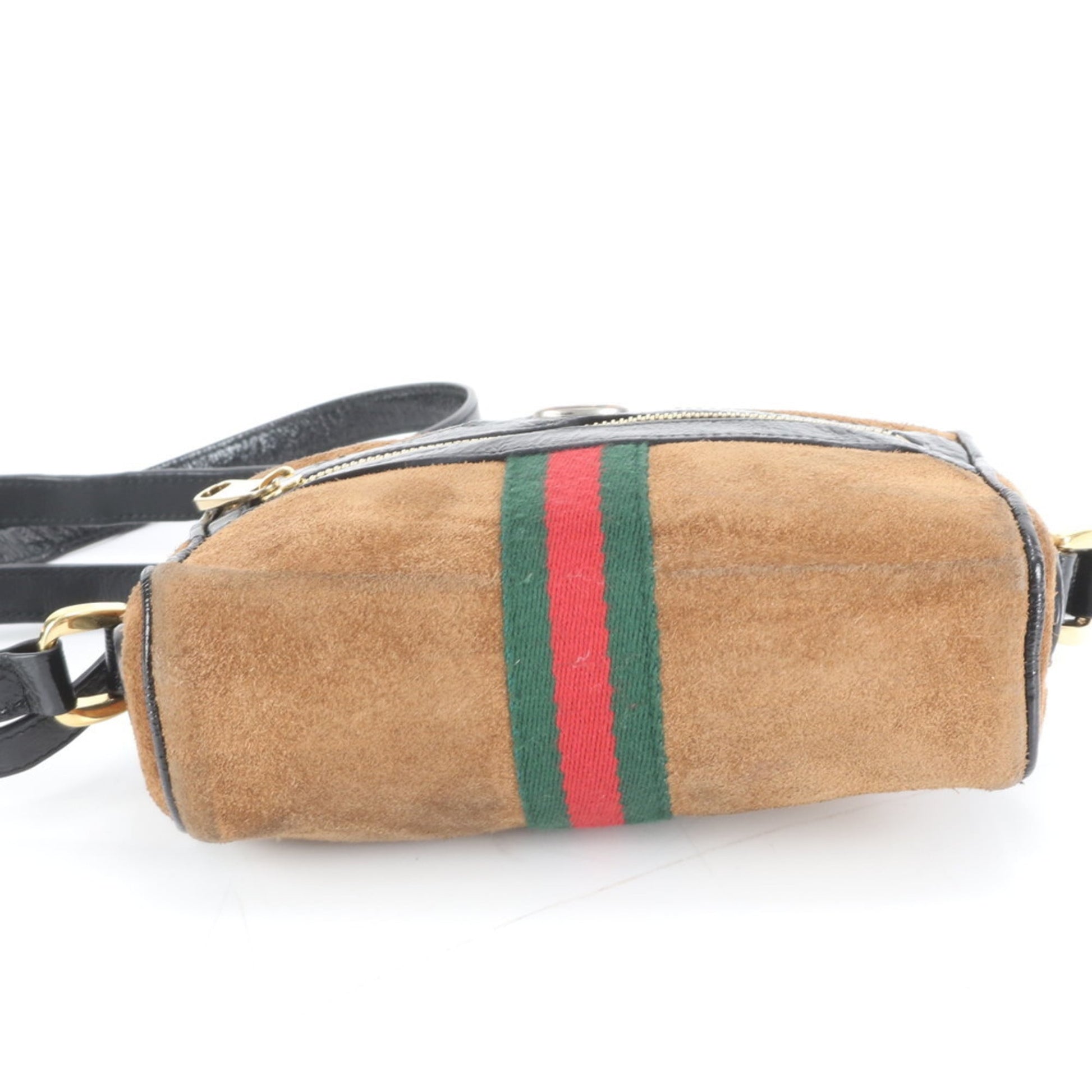 Gucci Brown Leather Shoulder Bag