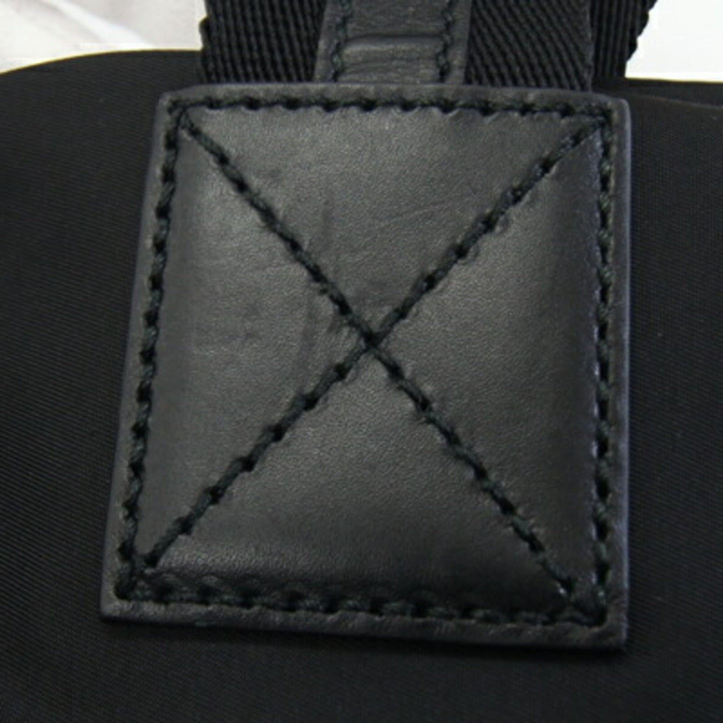 Gucci Diamante Black Gray Nylon Handbag Tote Bag