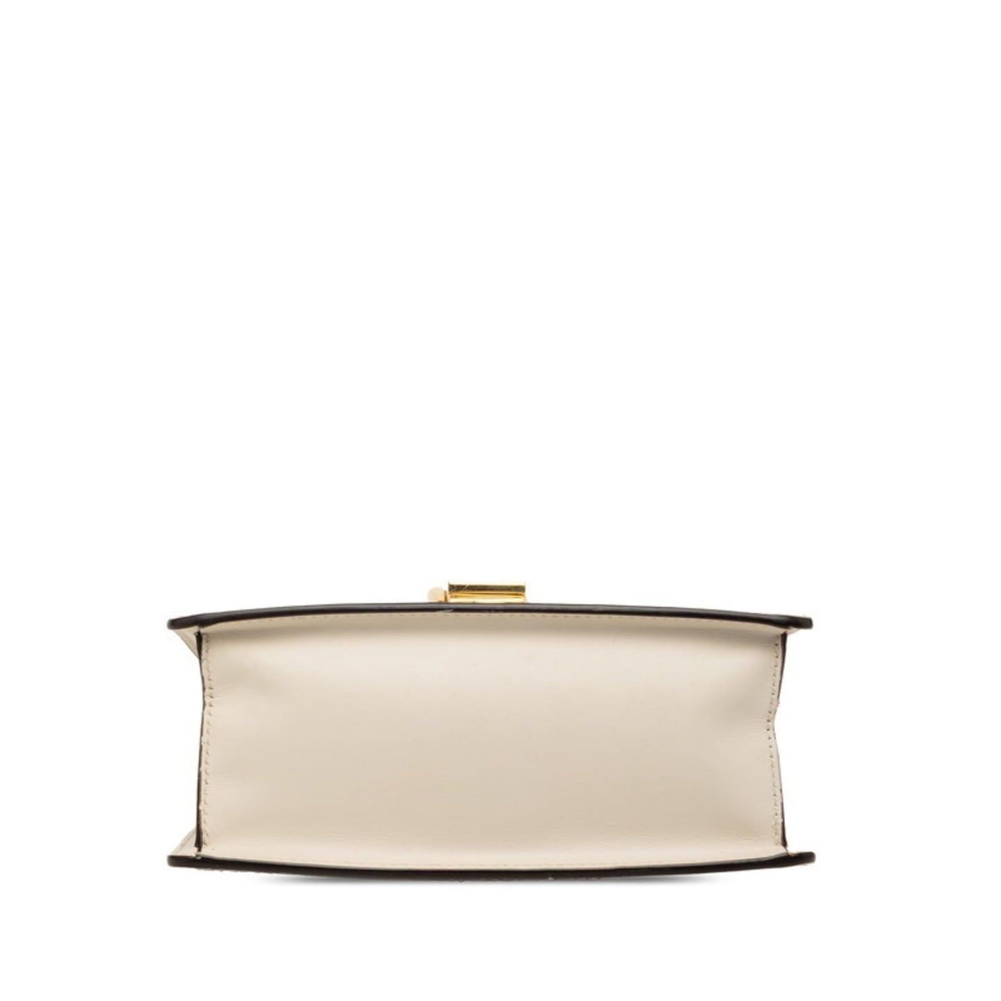 Gucci White Leather Handbag Shoulder Bag