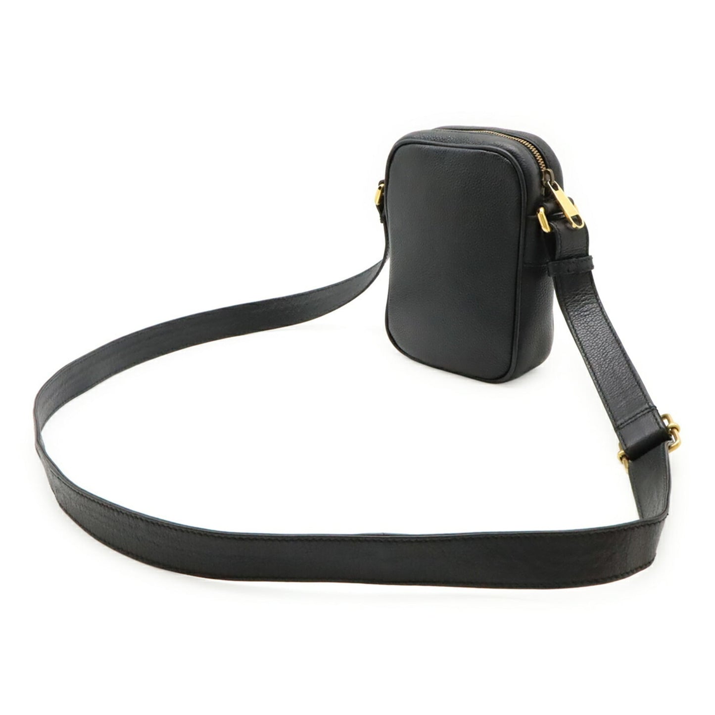 Gucci Black Leather Shoulder Bag