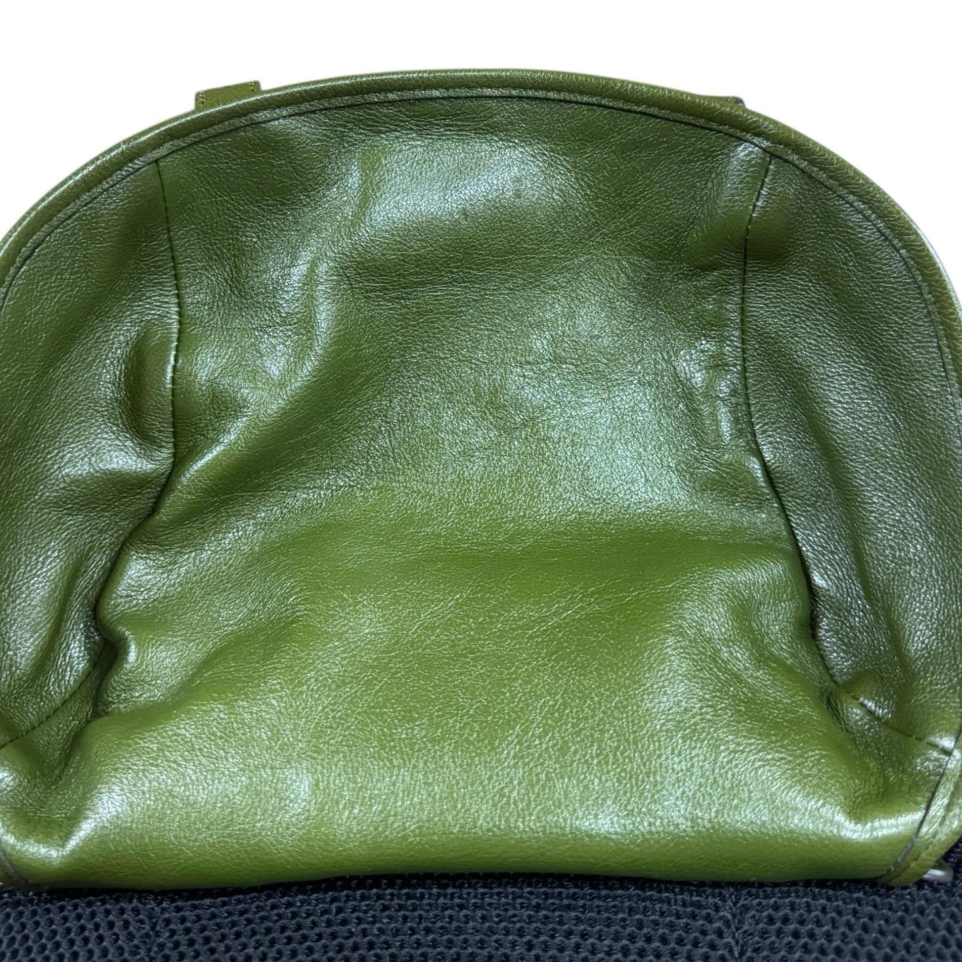 Gucci Green Leather Backpack