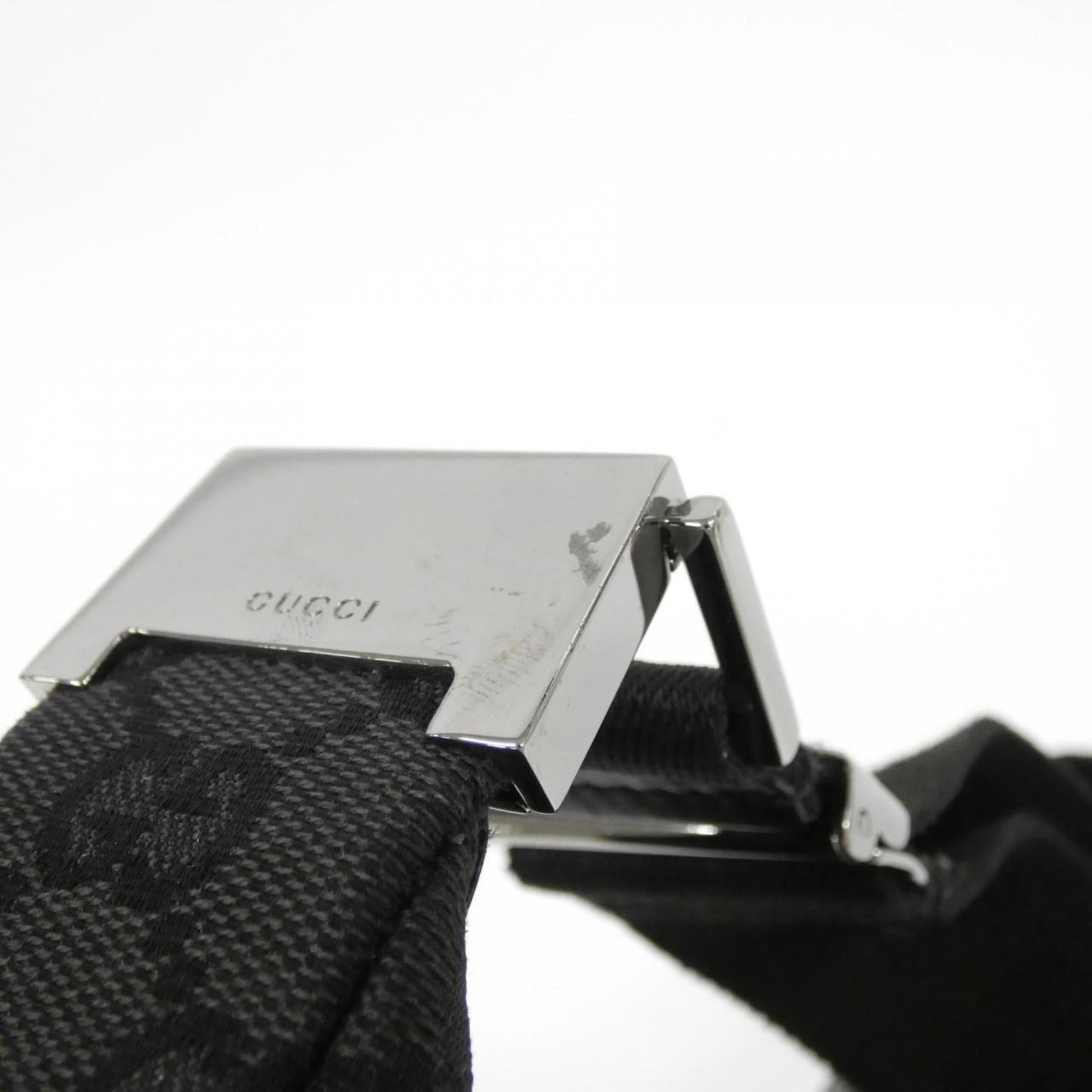 Gucci Gg Canvas Black Gg Canvas Shoulder Bag