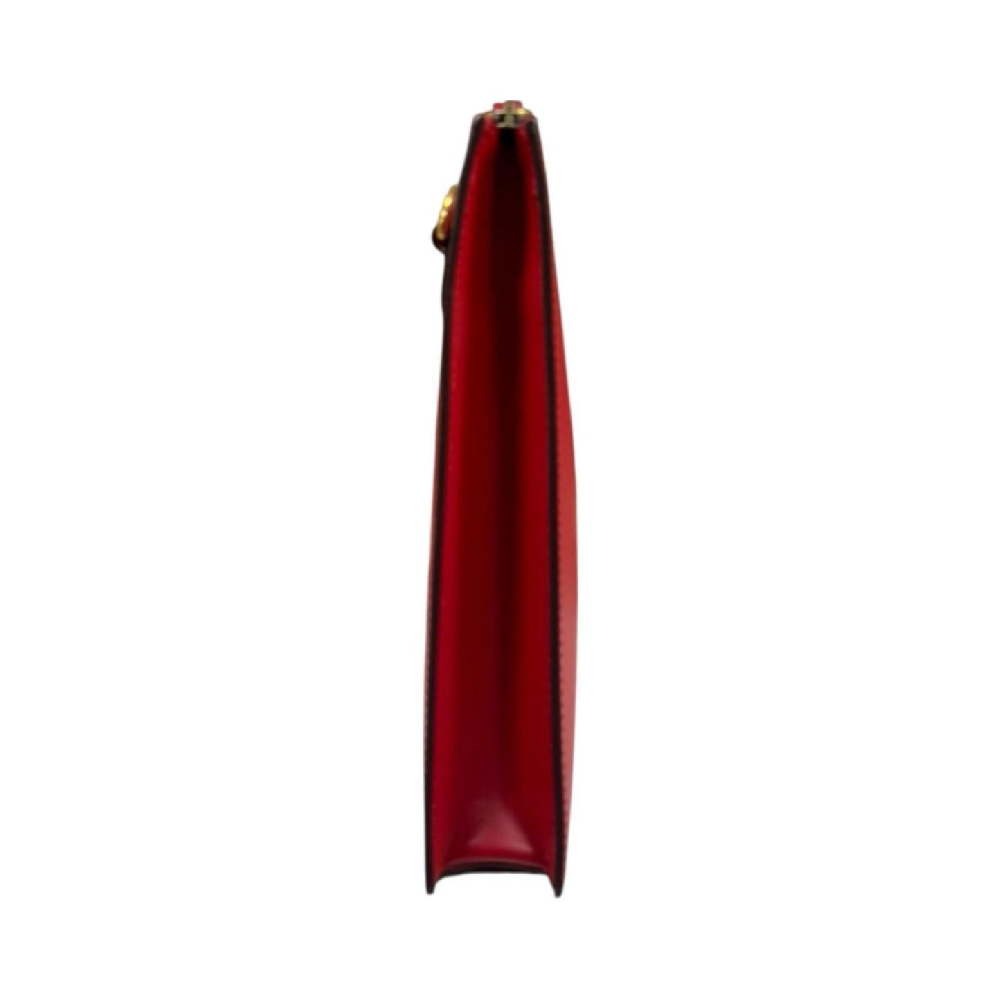 Gucci Red Color Leather Shoulder Bag