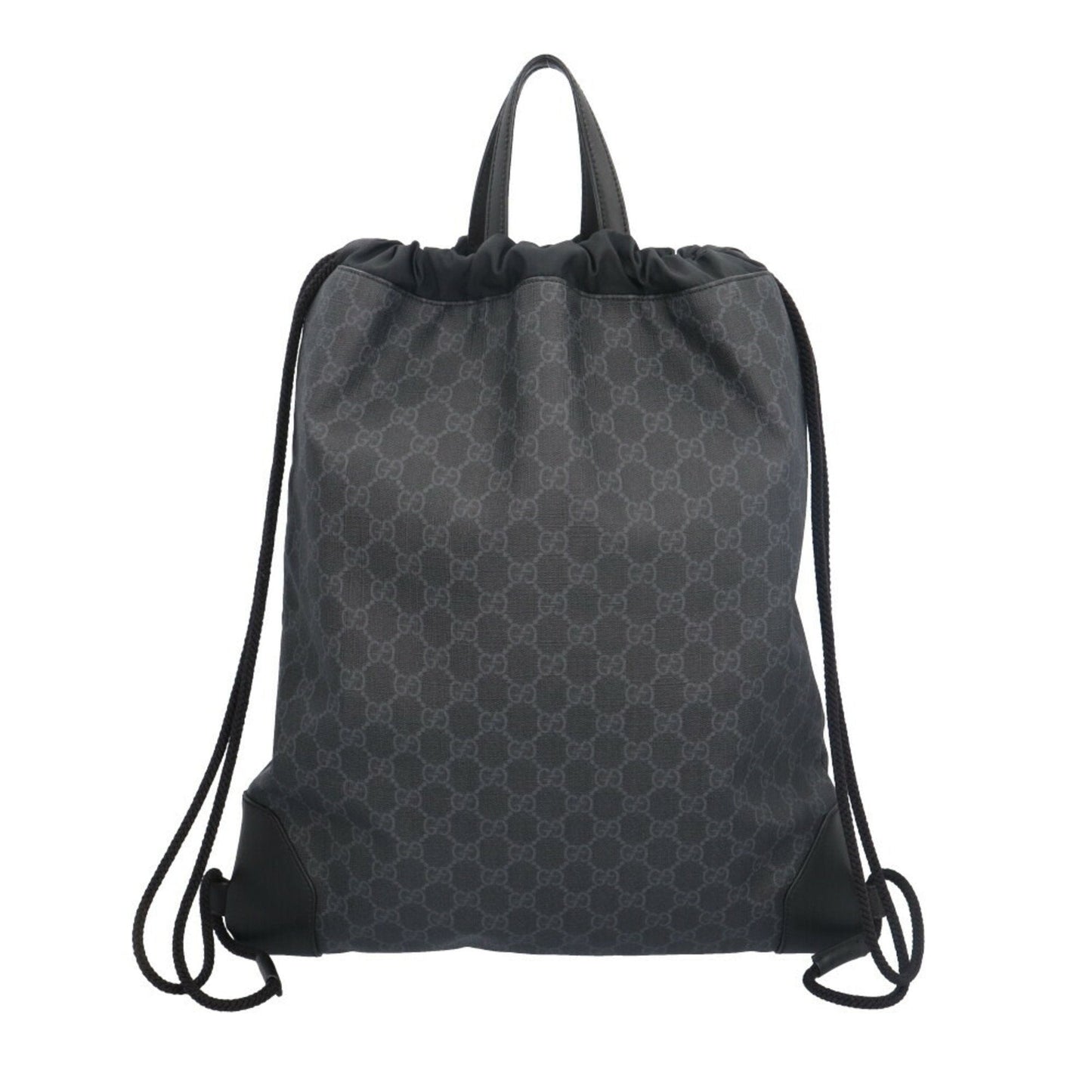 Gucci Black Navy Red Color Gg Supreme Backpack