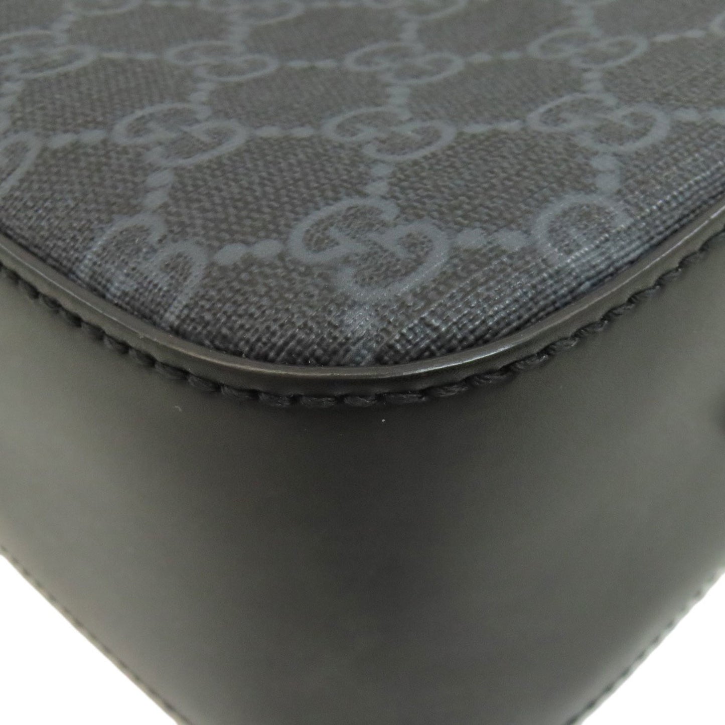 Gucci Black Pvc Shoulder Bag