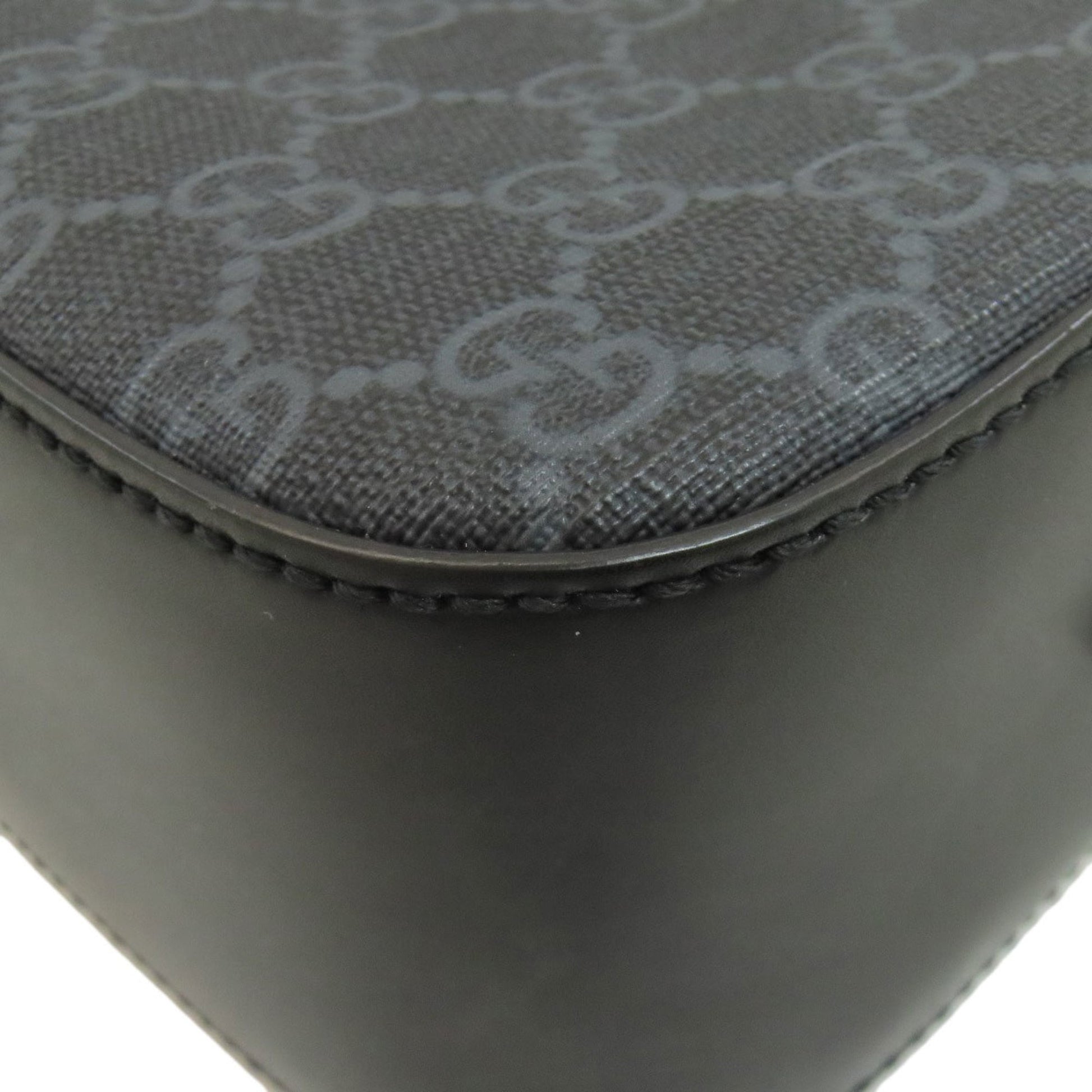 Gucci Black Pvc Shoulder Bag