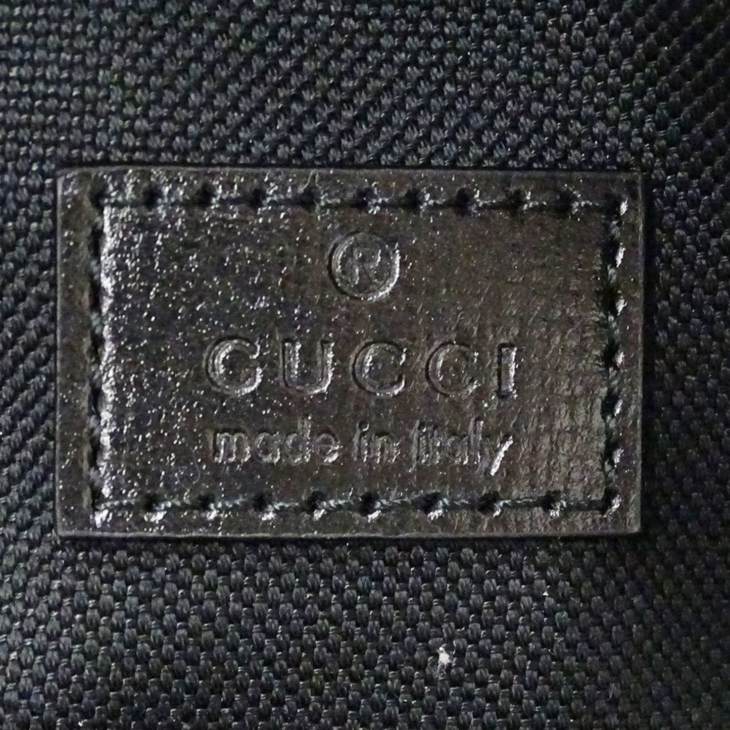 Gucci Black Gg Supreme Backpack