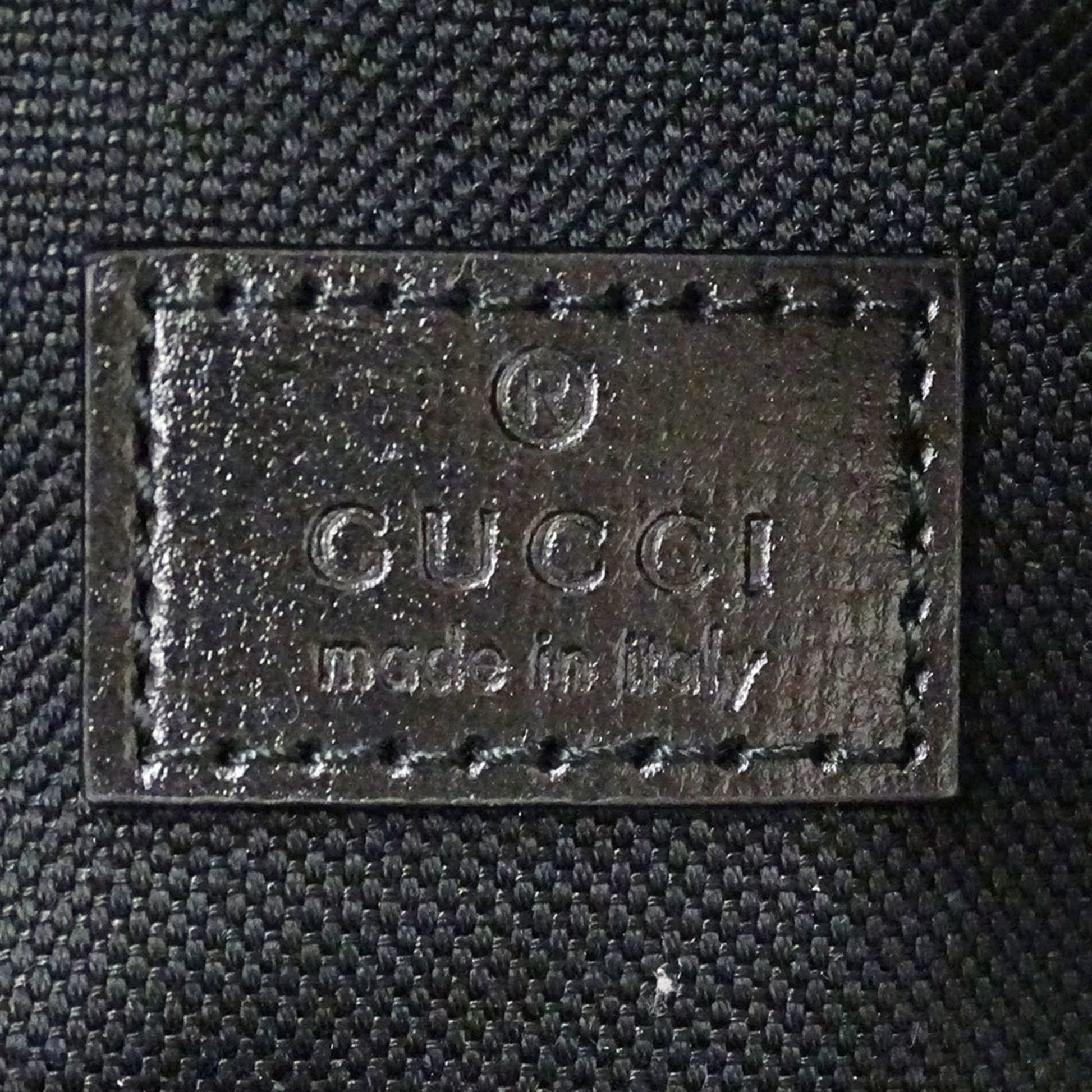 Gucci Black Gg Supreme Backpack