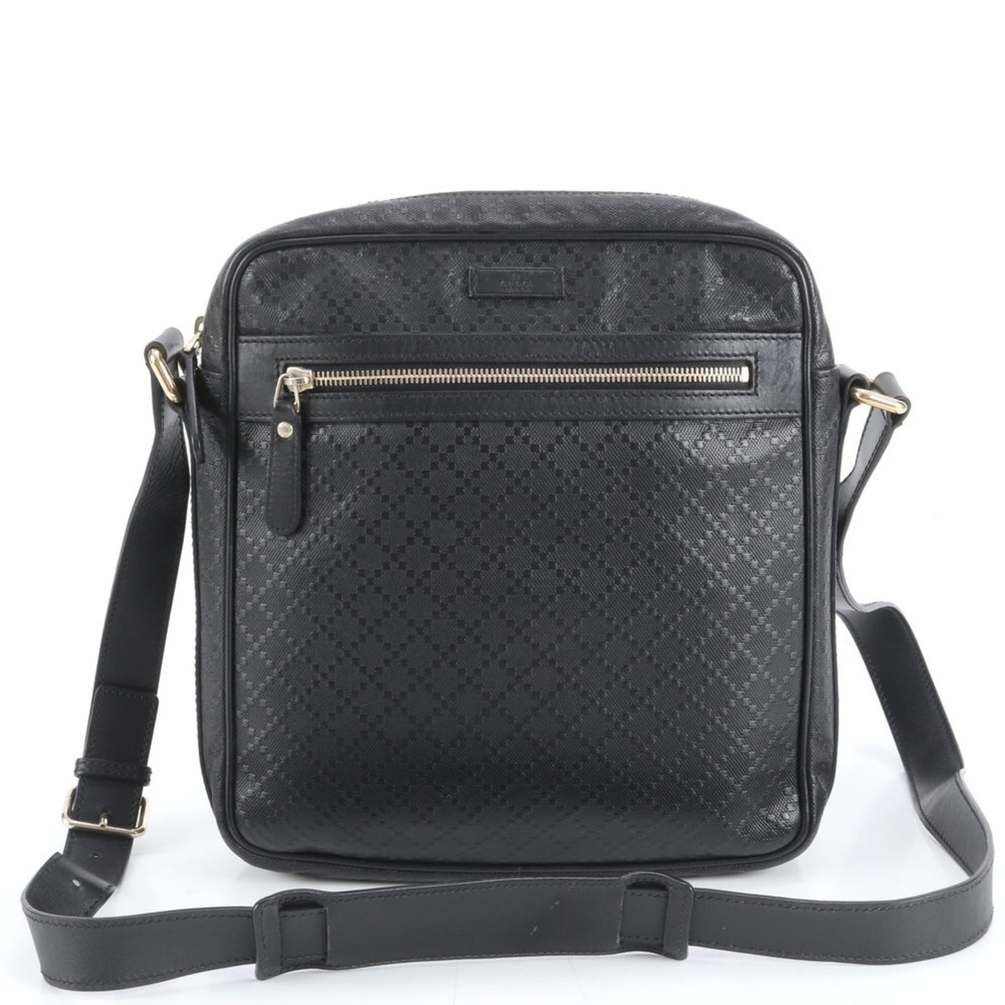 Gucci Black Leather Shoulder Bag