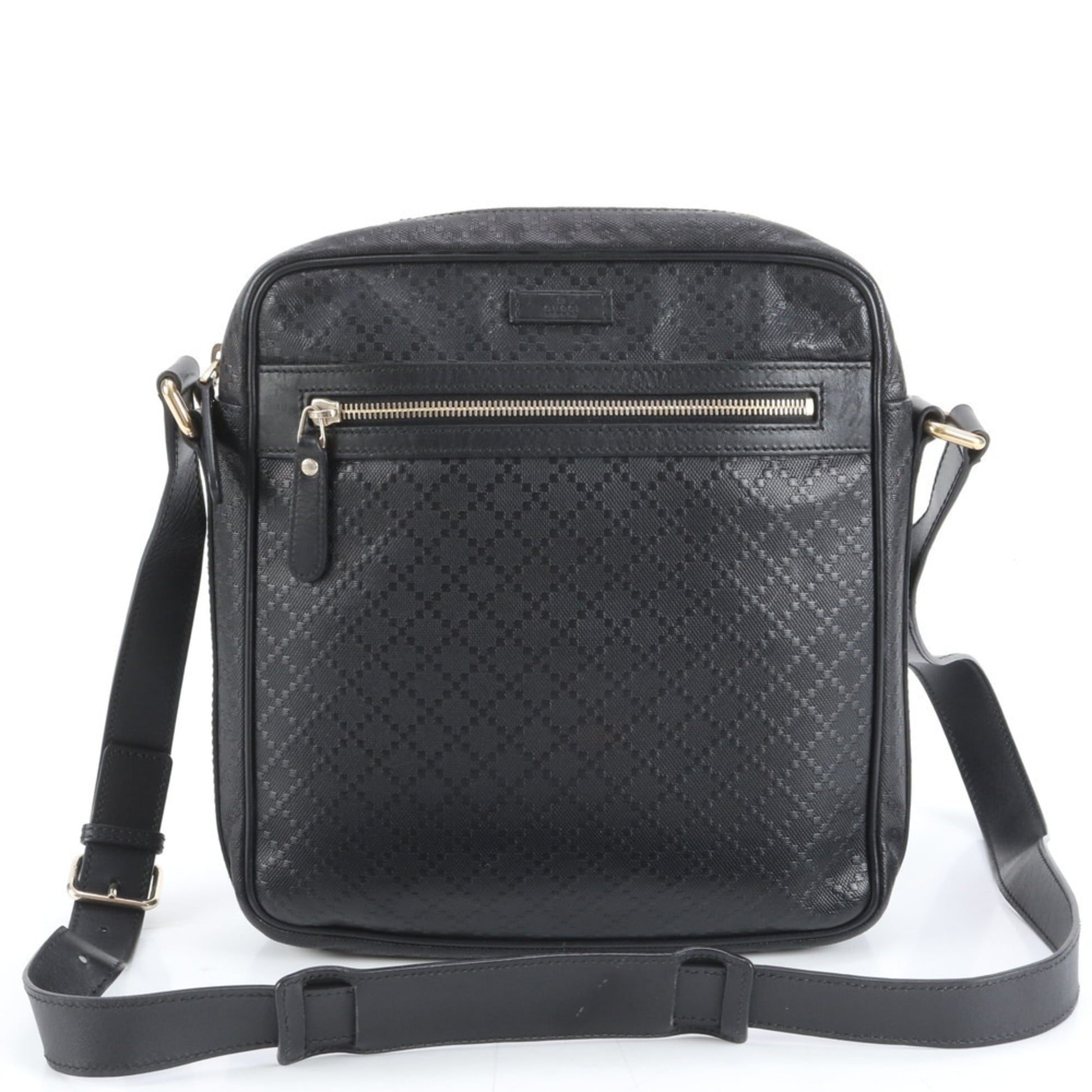 Gucci Black Leather Shoulder Bag