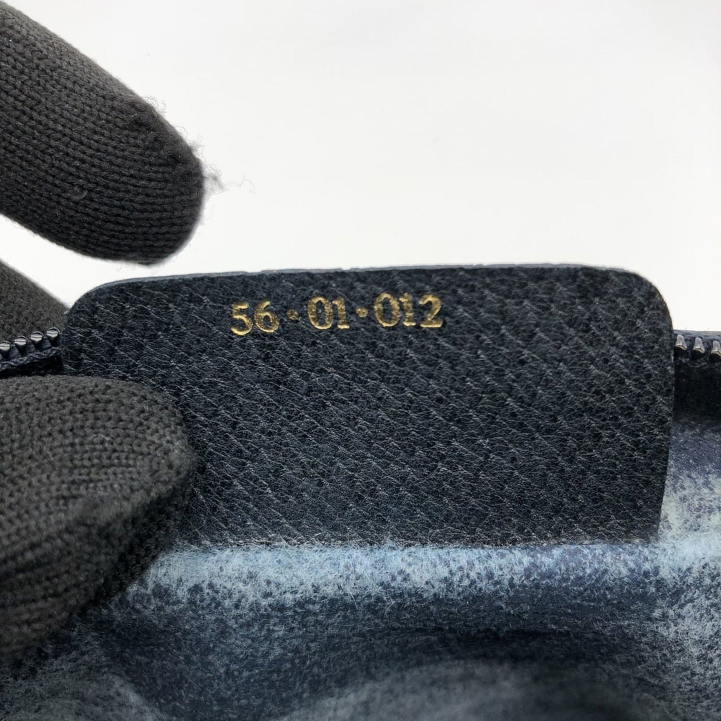 Gucci Navy Gg Supreme Clutch Bag Pouch