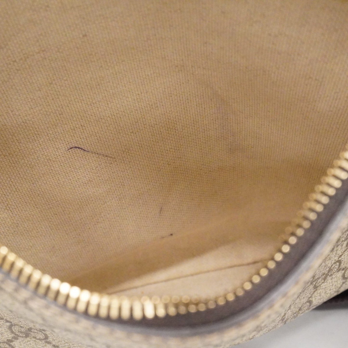 Gucci Brown Pvc Shoulder Bag