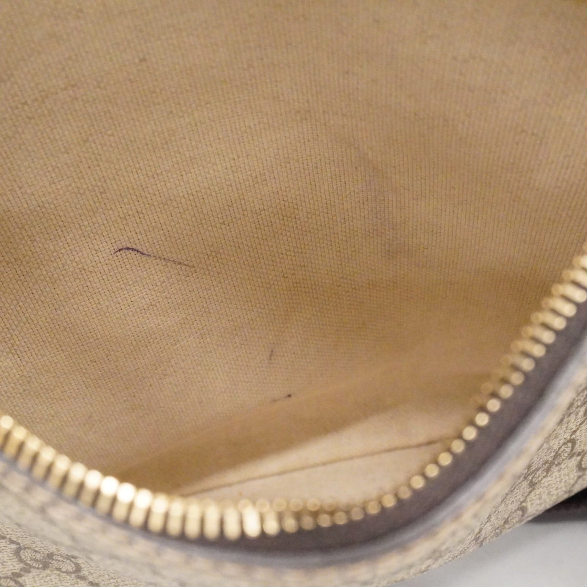 Gucci Brown Pvc Shoulder Bag