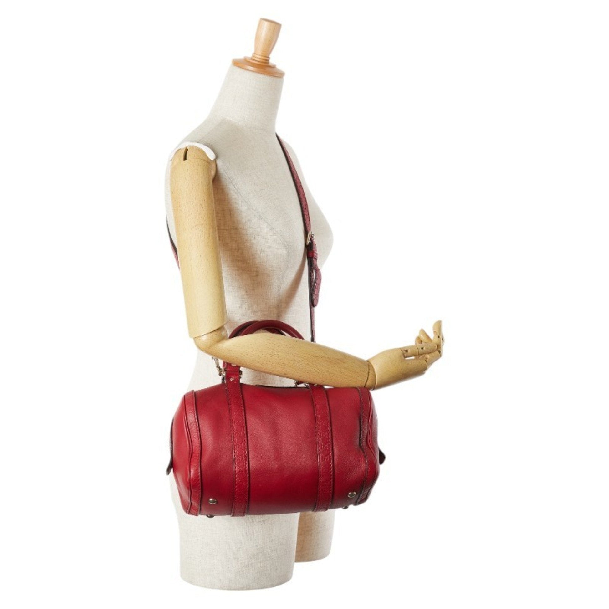 Gucci Red Color Handbag Shoulder Bag