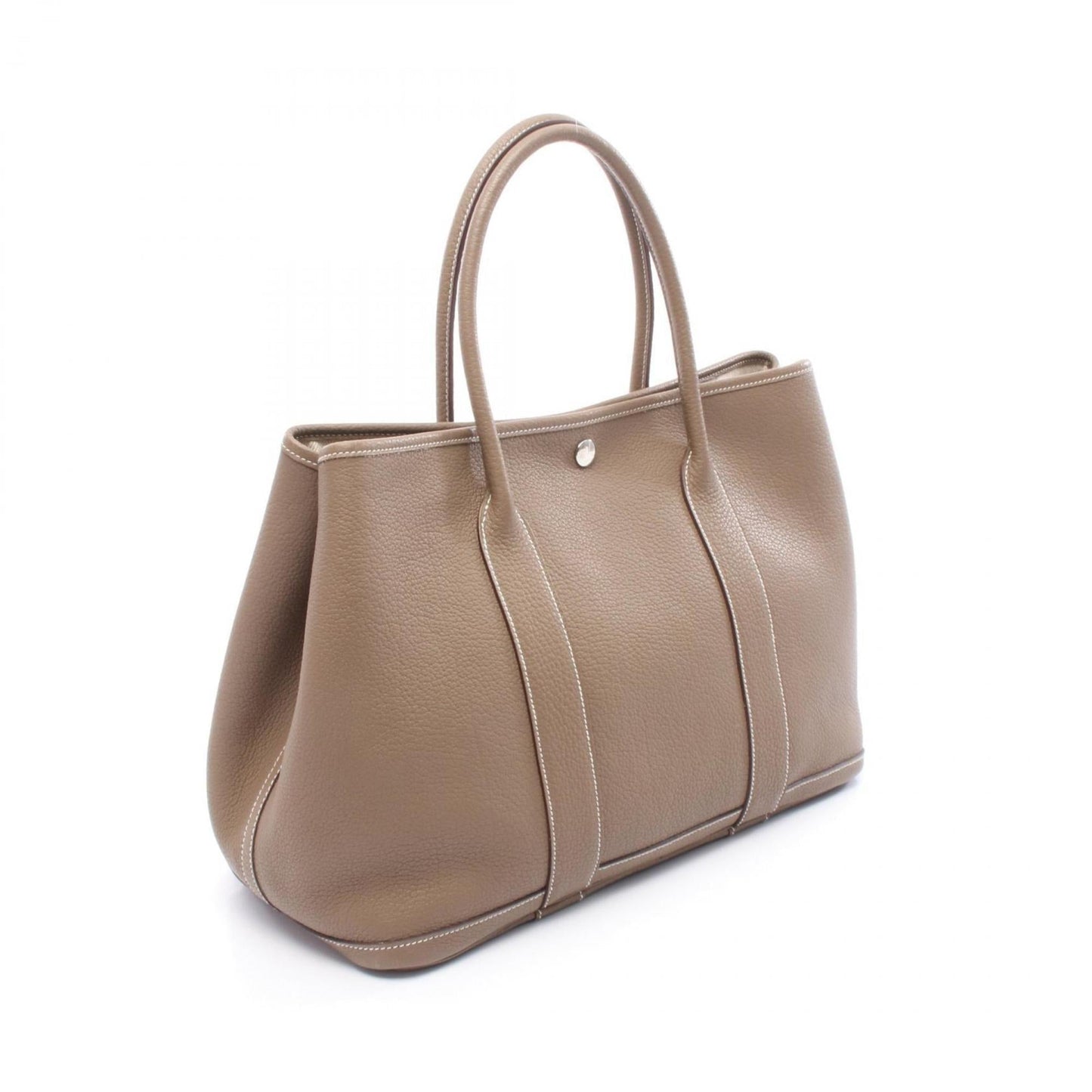 Hermes Negonda Tote Bag Leather Brown Leather Tote Bag