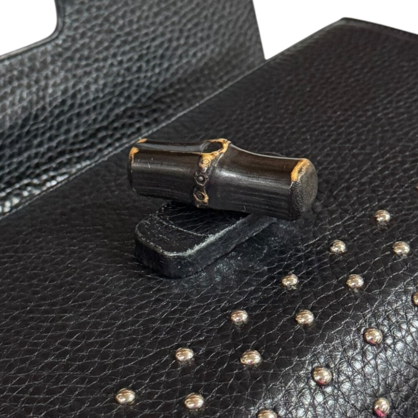 Gucci Black Leather Shoulder Bag