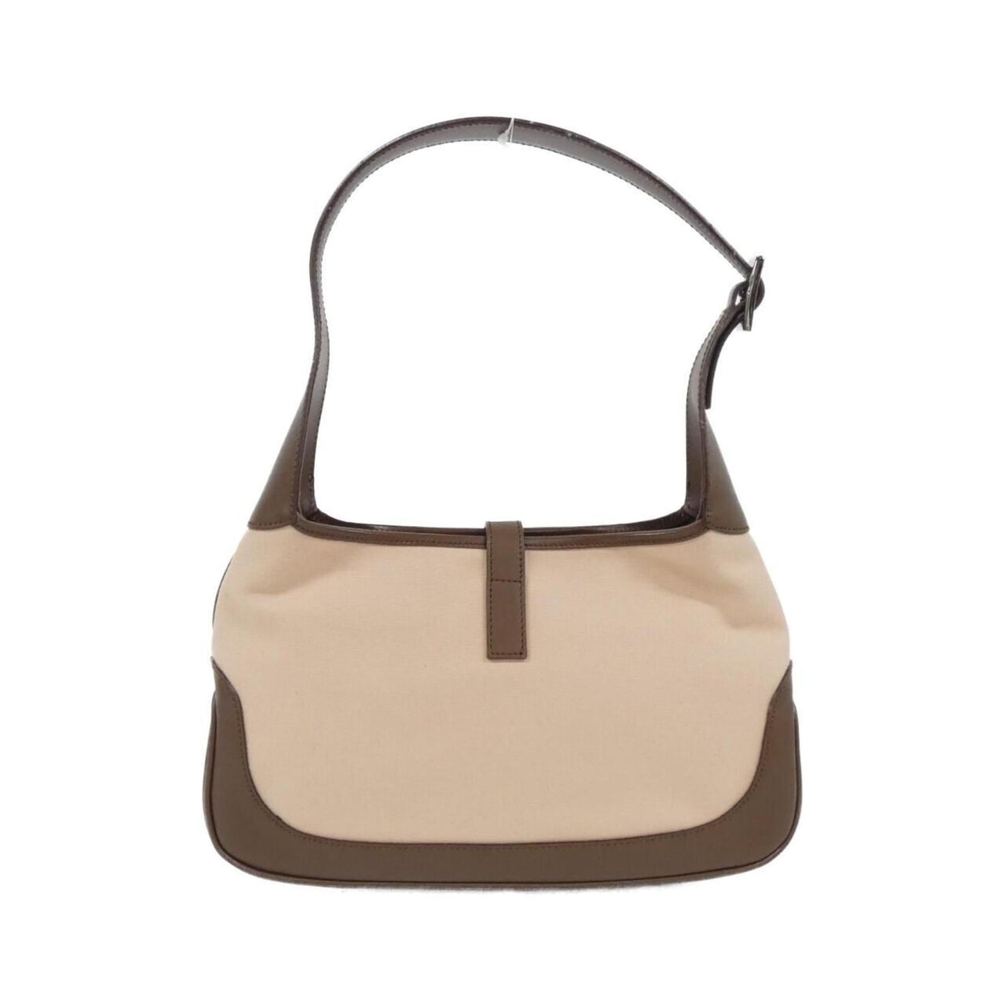 Gucci Brown Pink Canvas Leather Shoulder Bag