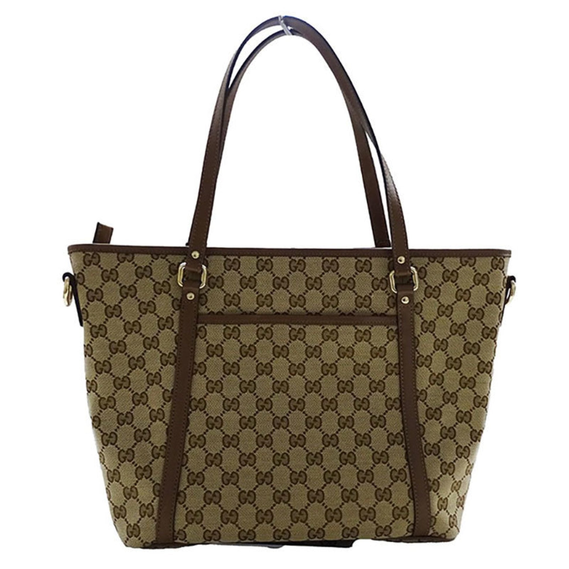 Gucci Brown Gg Canvas Handbag Shoulder Bag
