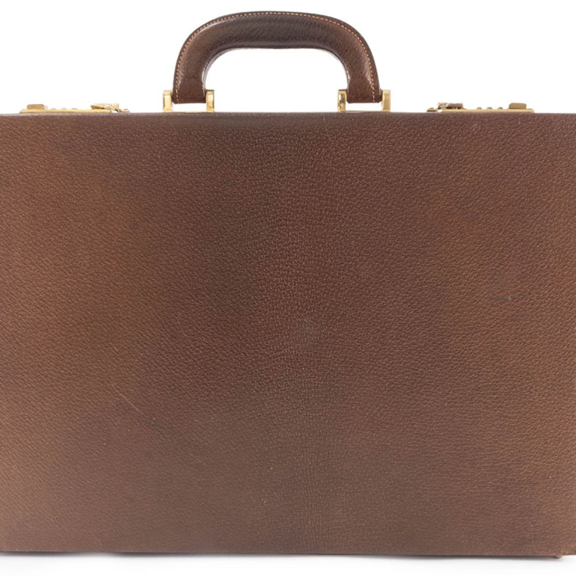 Gucci Brown Leather Attaché Case