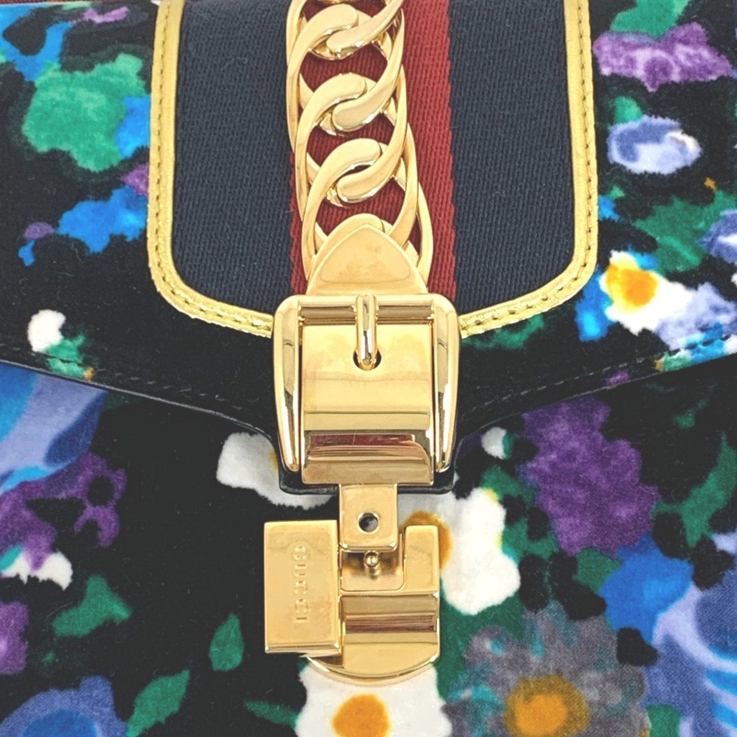 Gucci Multi-Color Leather Shoulder Bag