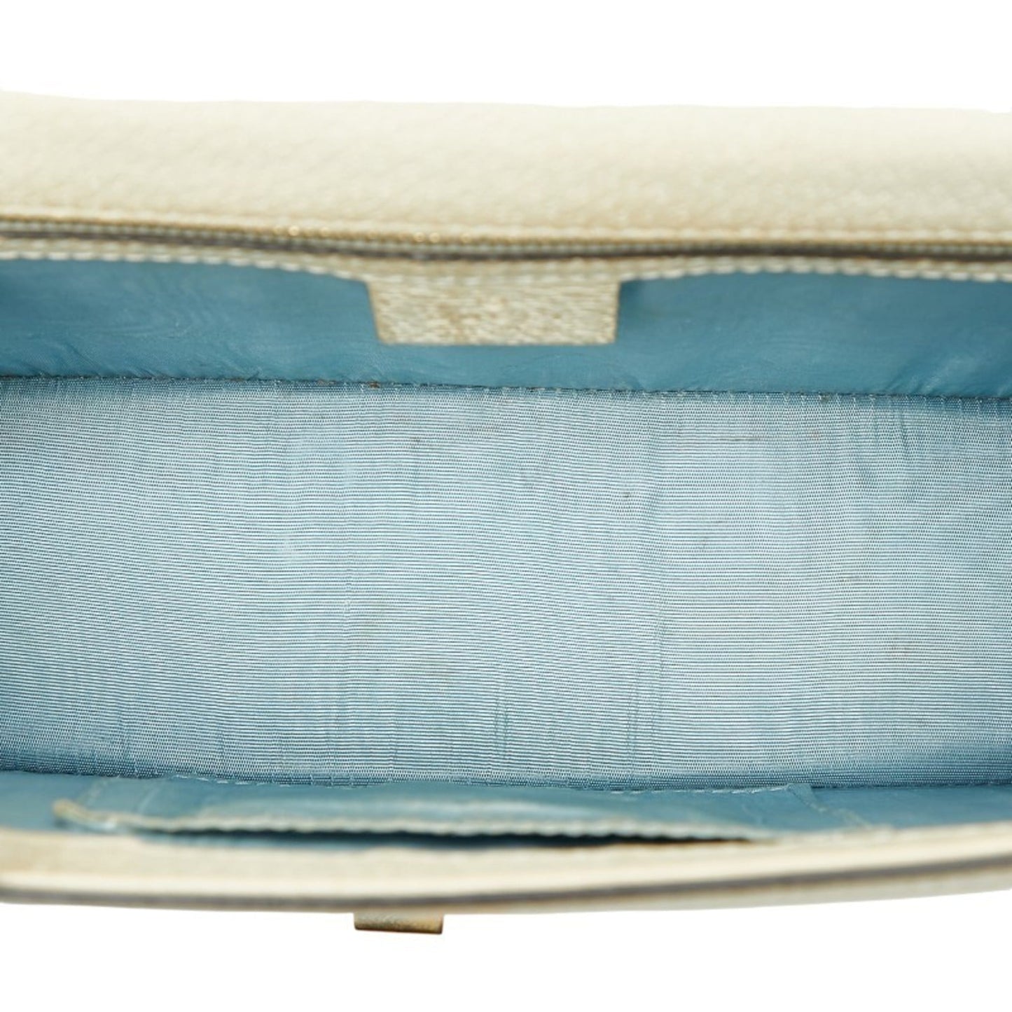 Gucci Ivory White Leather Shoulder Bag
