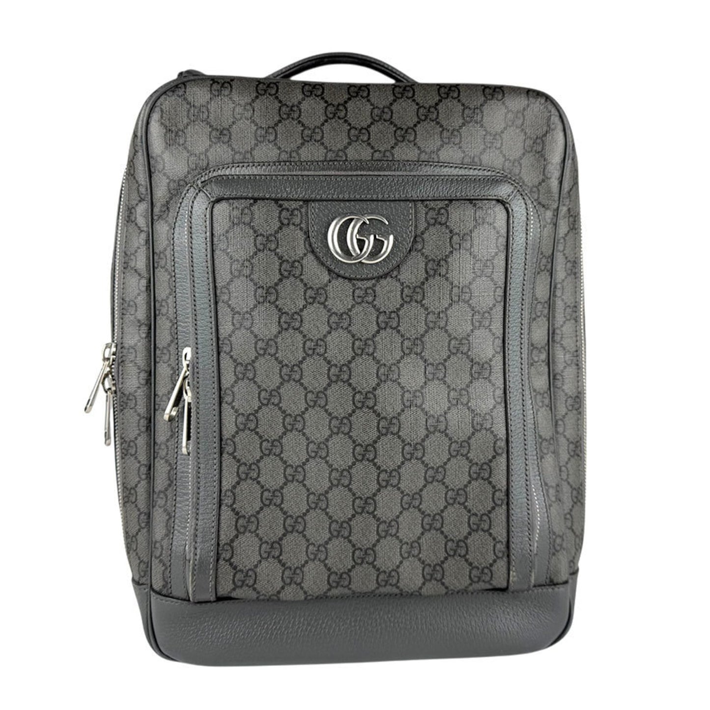 Gucci Gray Gg Supreme Backpack