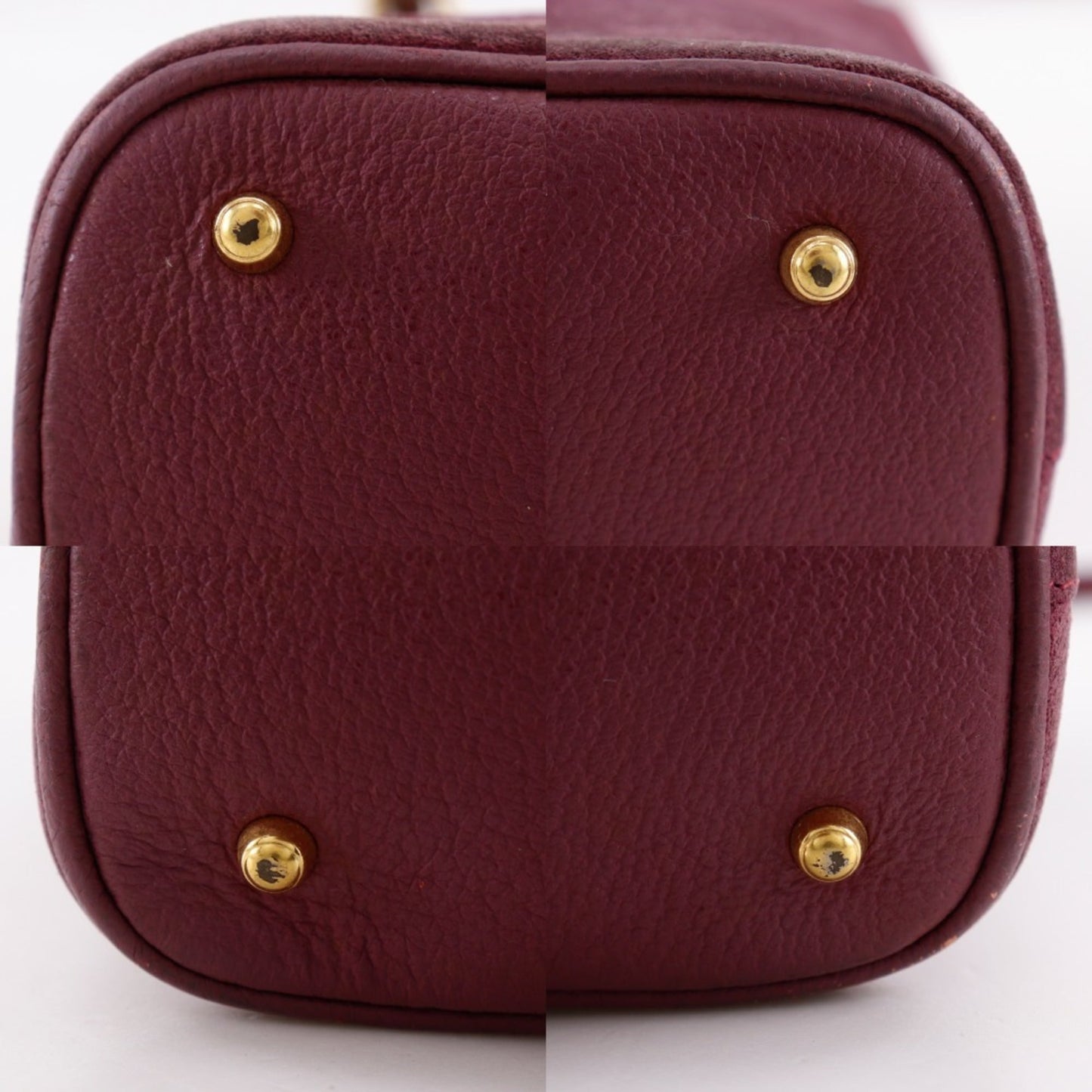 Gucci Purple Suede Handbag