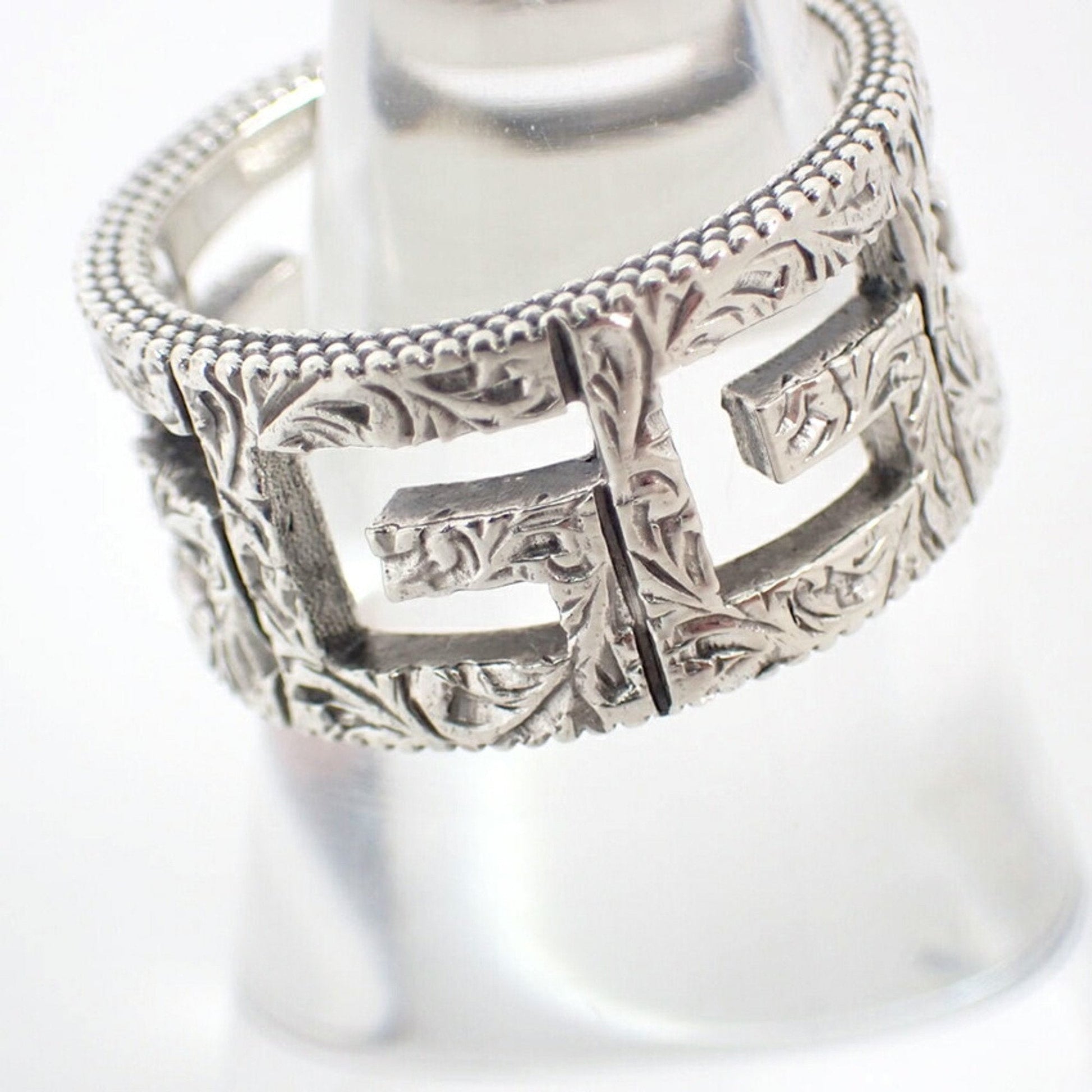 Gucci Silver Sterling Silver 925 Band Ring