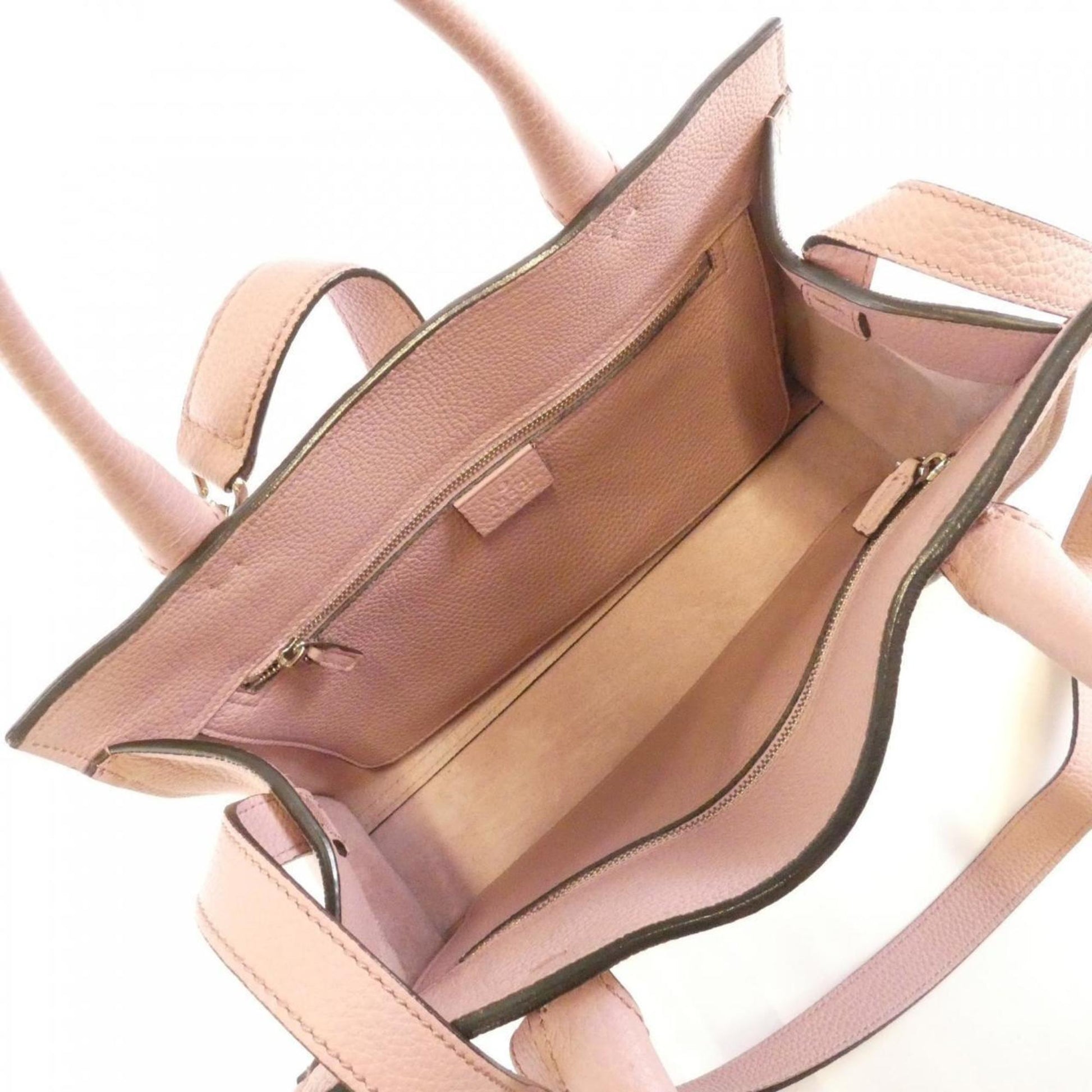 Gucci Pink Leather Handbag