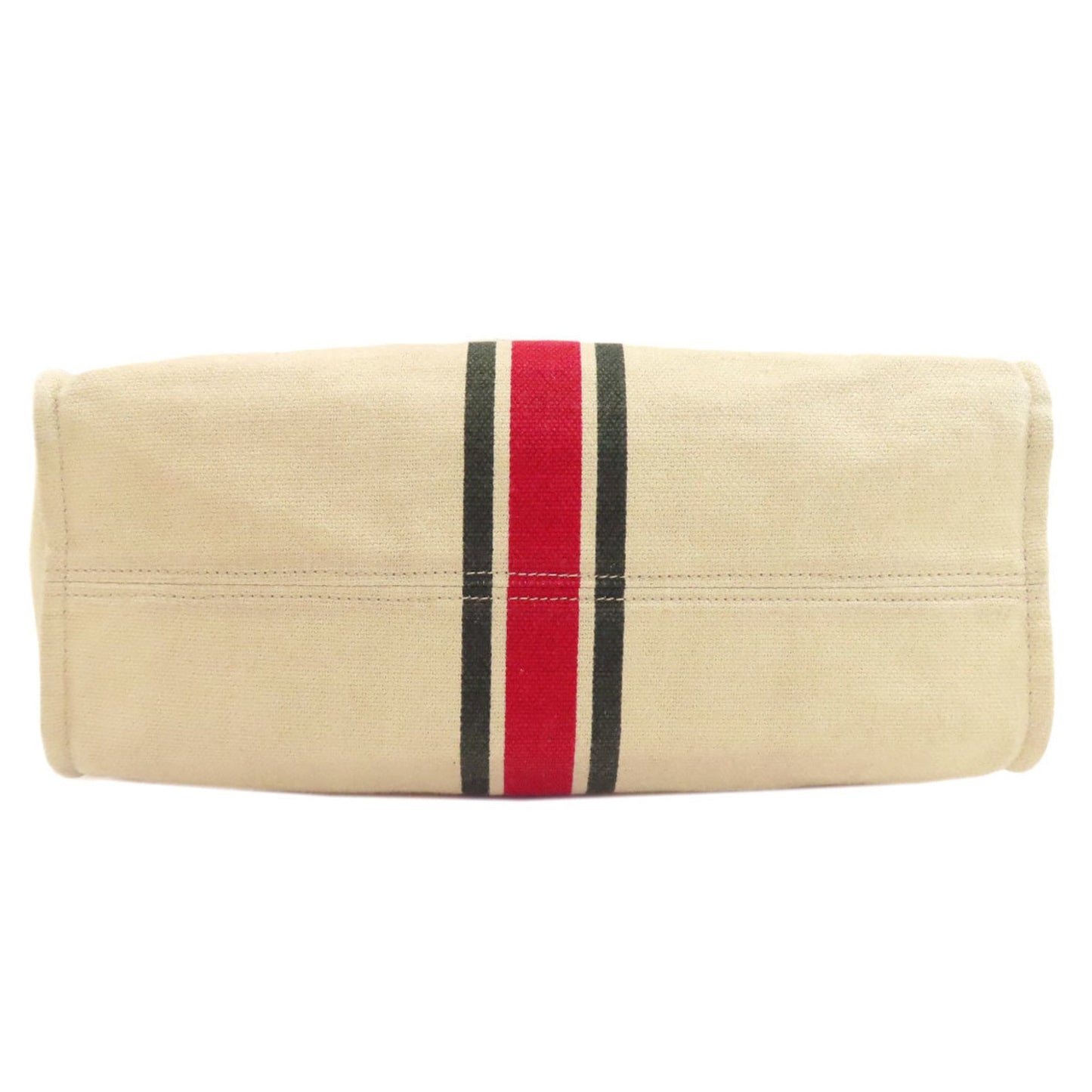 Gucci Beige Brown Canvas Handbag