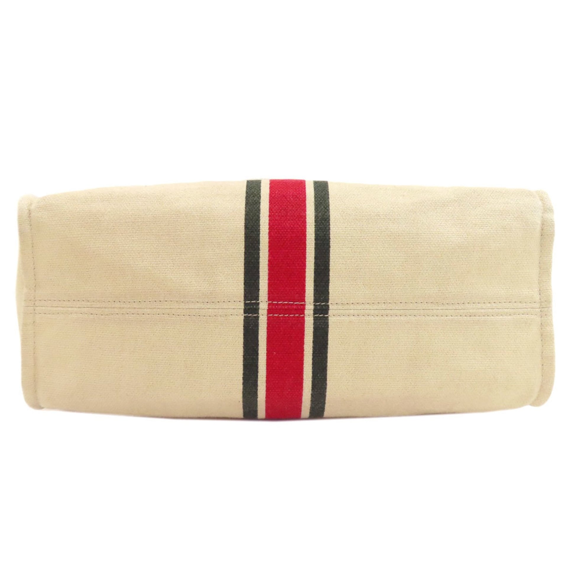 Gucci Beige Brown Canvas Handbag
