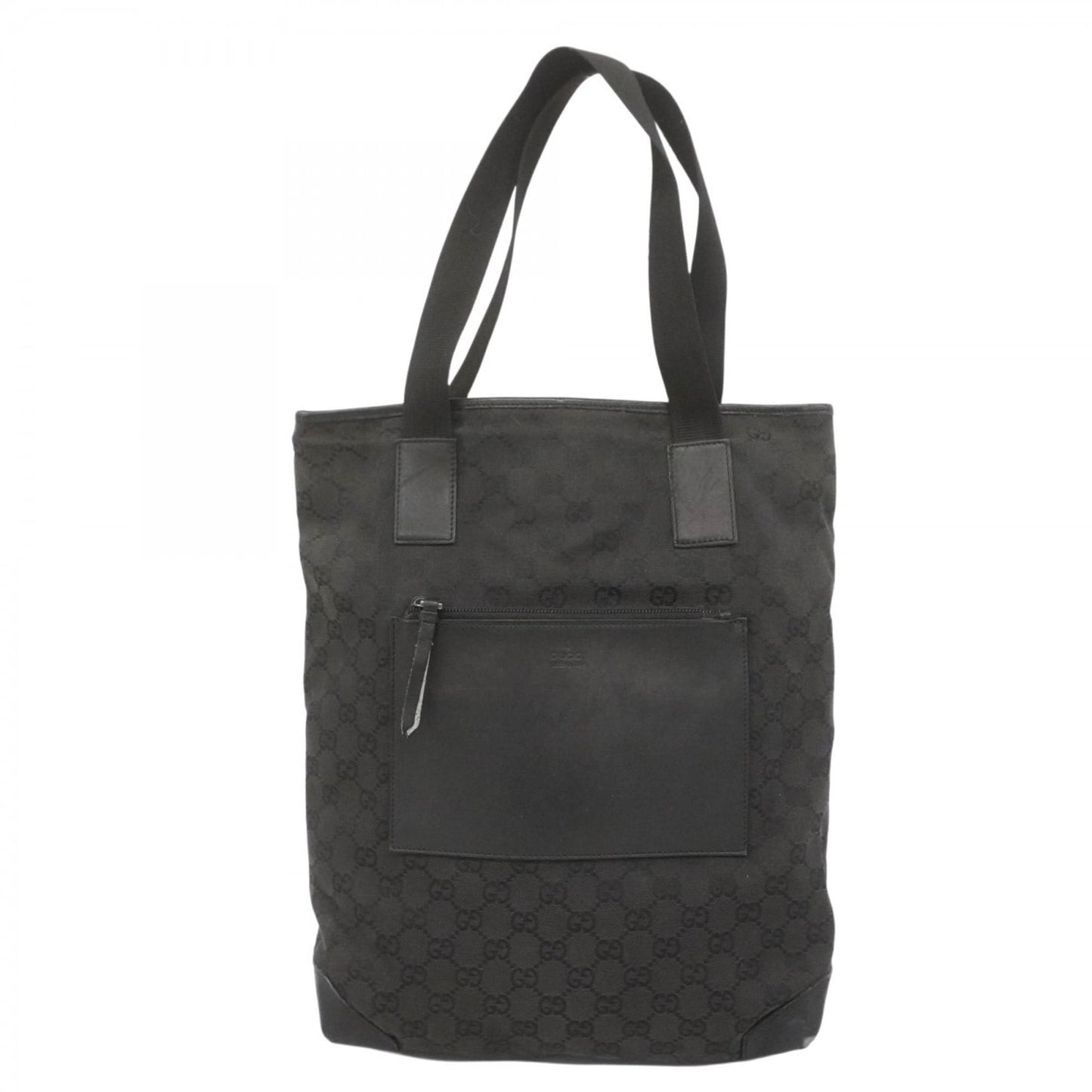 Gucci Black Canvas Tote Bag