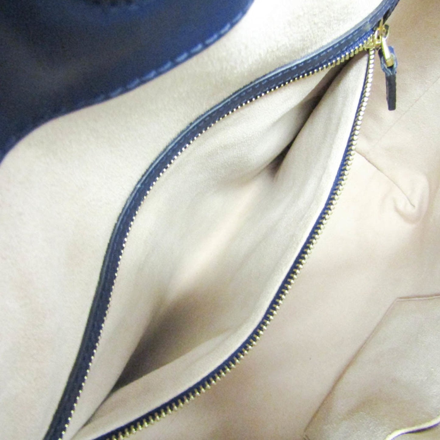 Gucci Guccissima Blue Leather Handbag Shoulder Bag