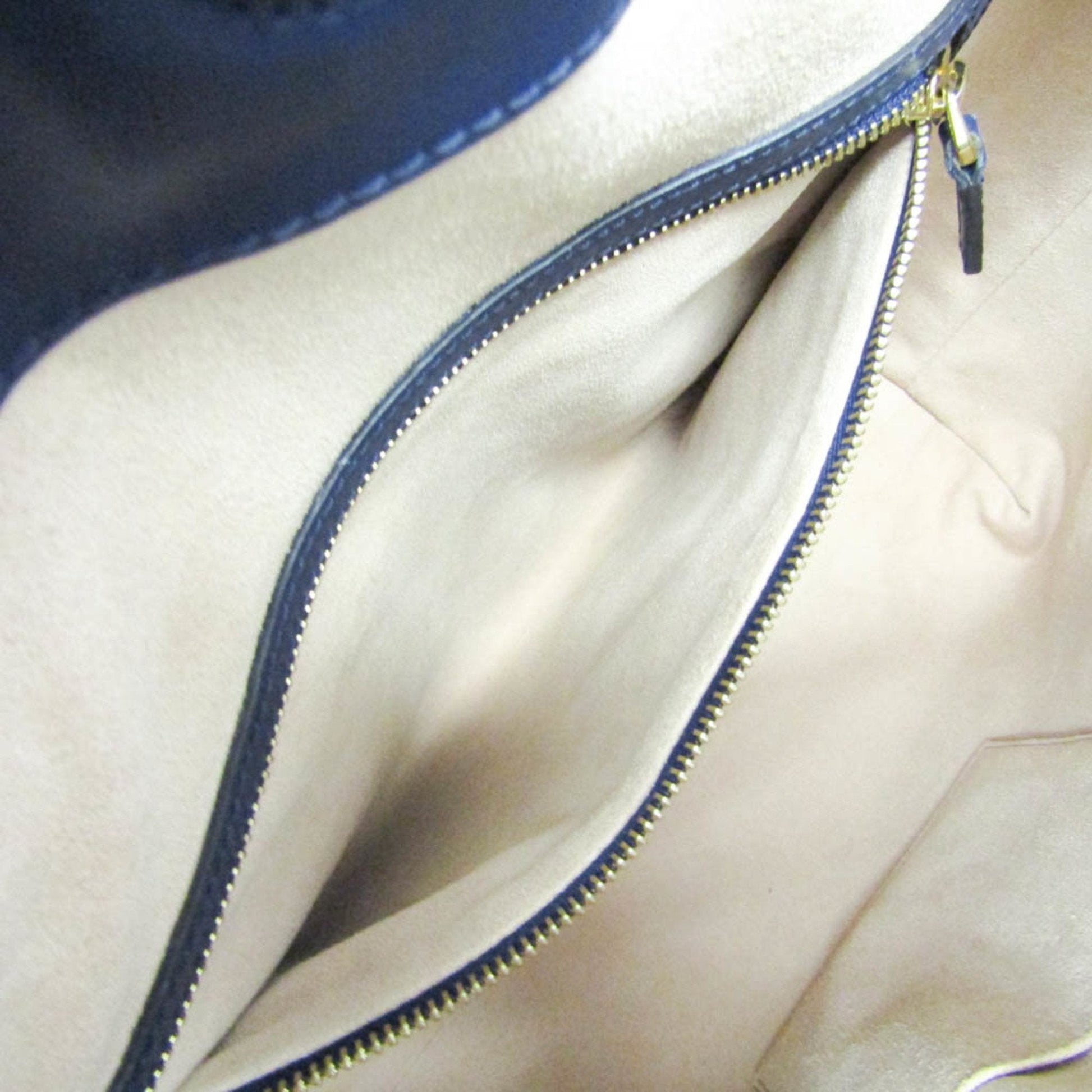 Gucci Guccissima Blue Leather Handbag Shoulder Bag