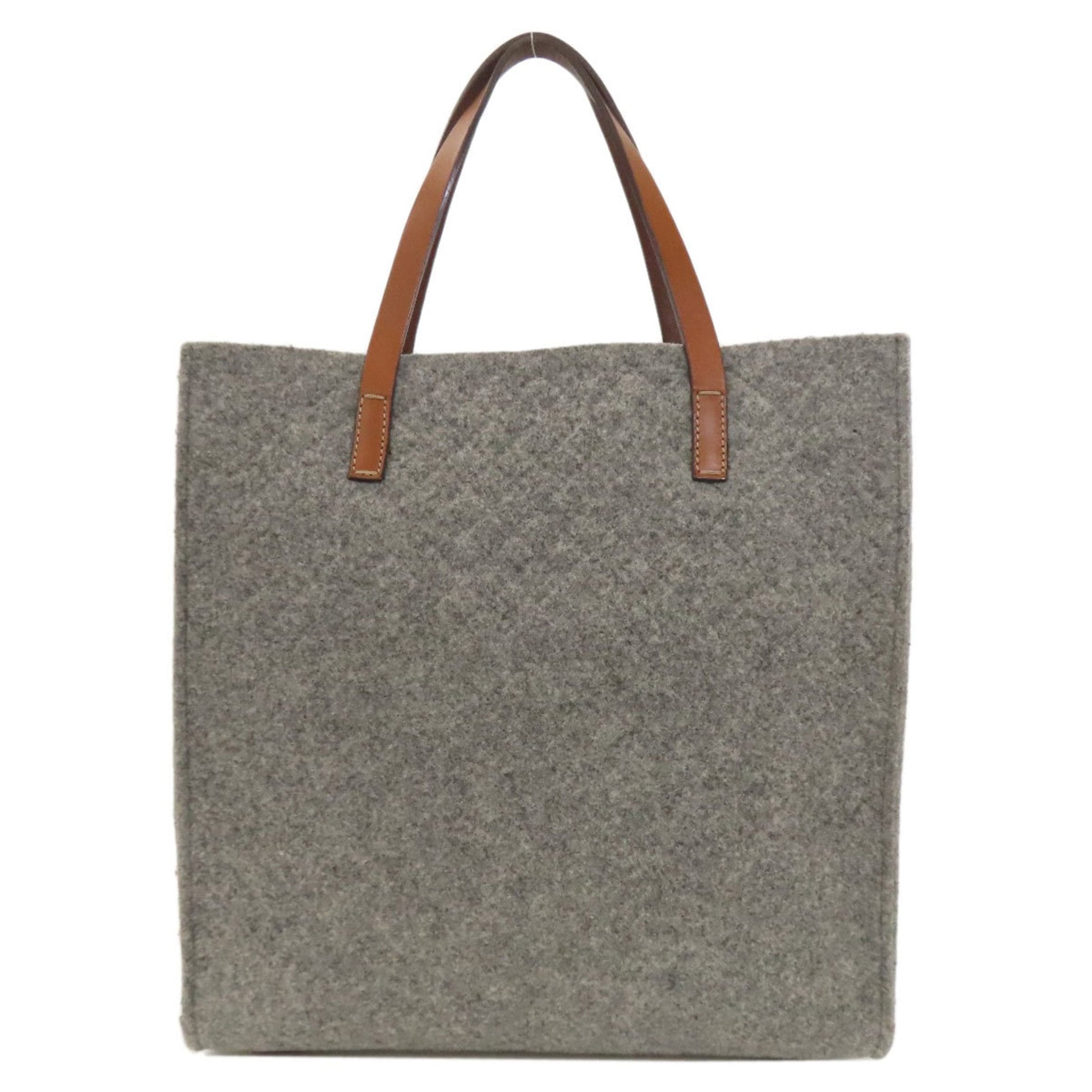 Gucci Gray Felt Tote Bag