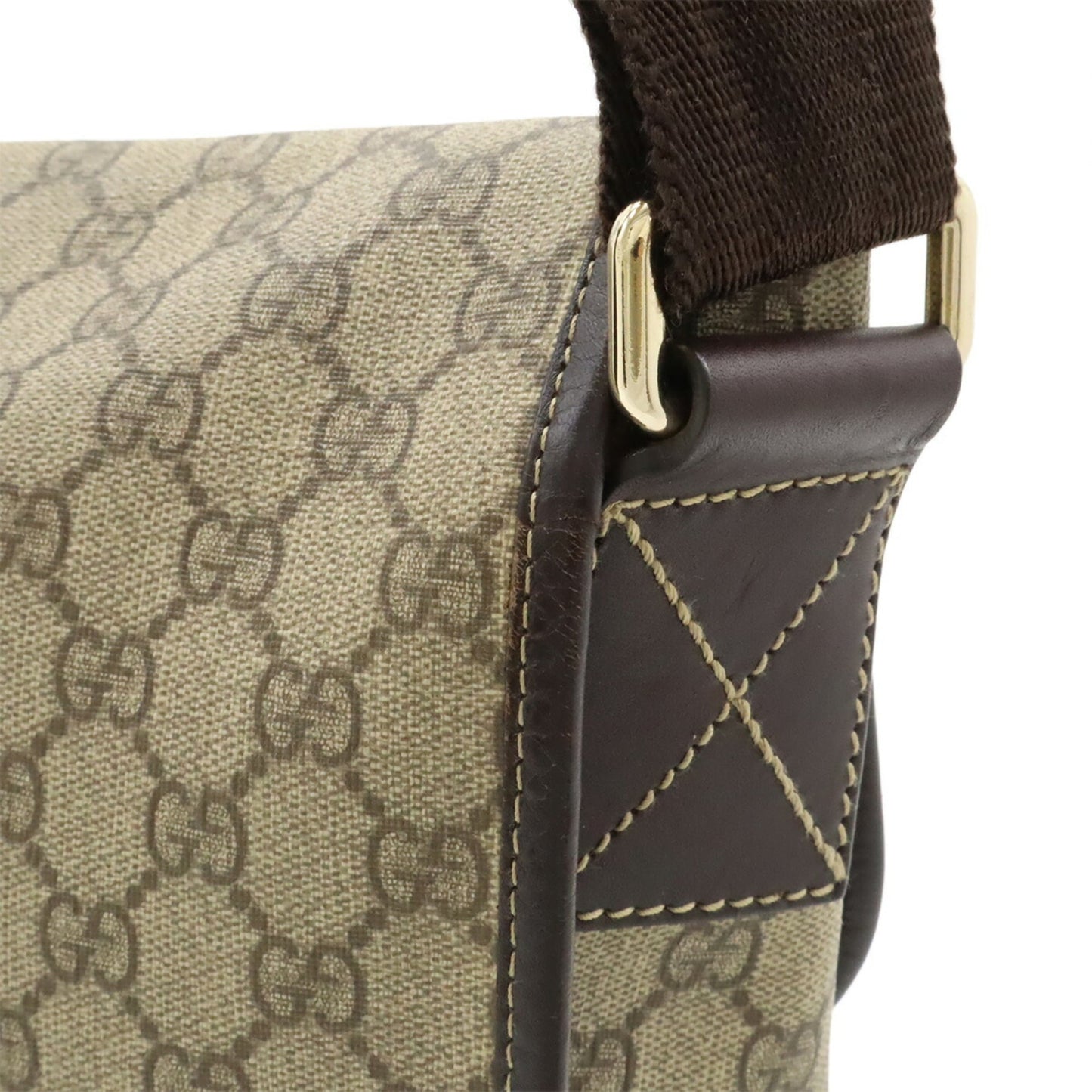 Gucci Gg Plus Beige Gg Supreme Shoulder Bag