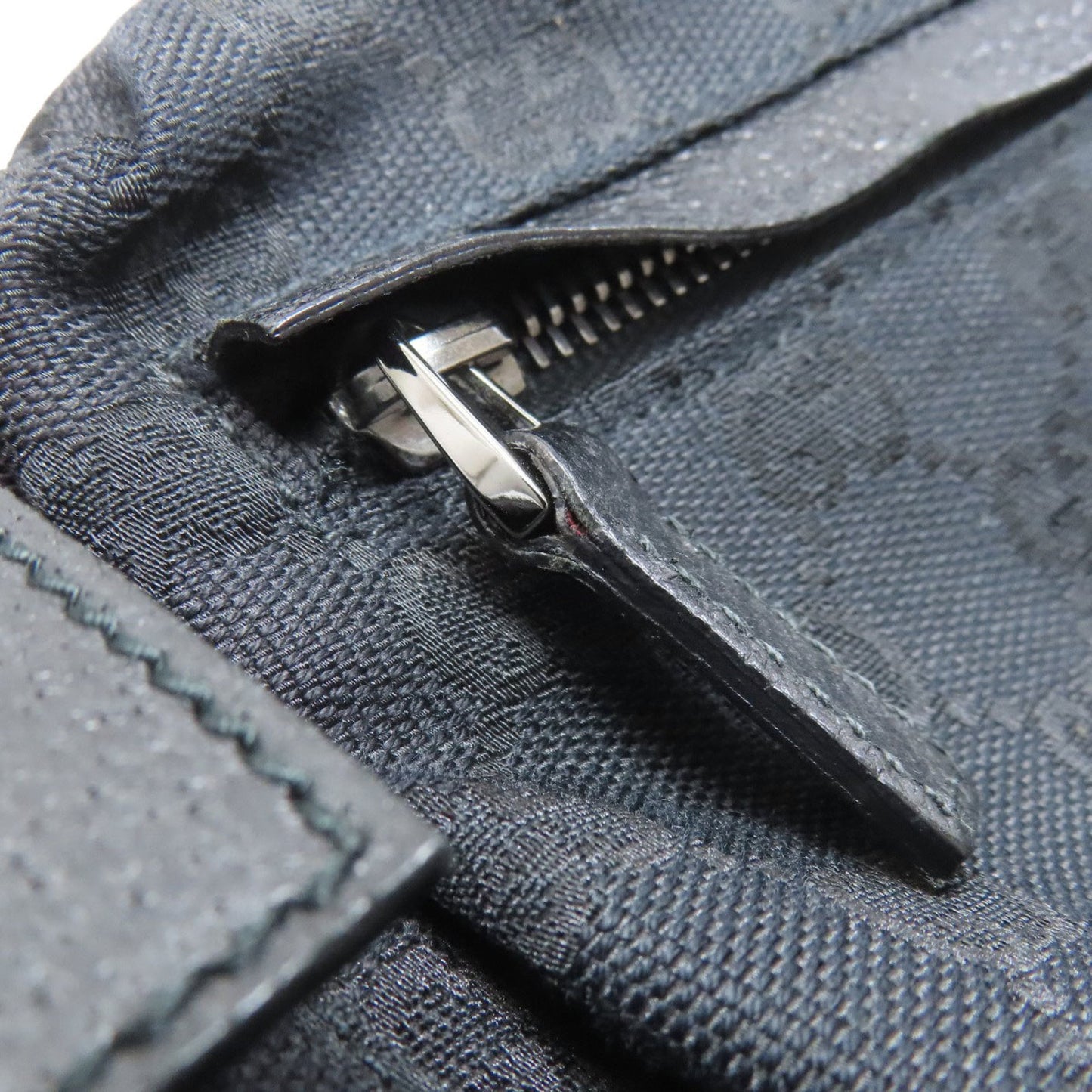 Gucci Black Canvas Fanny Pack Sling Bag