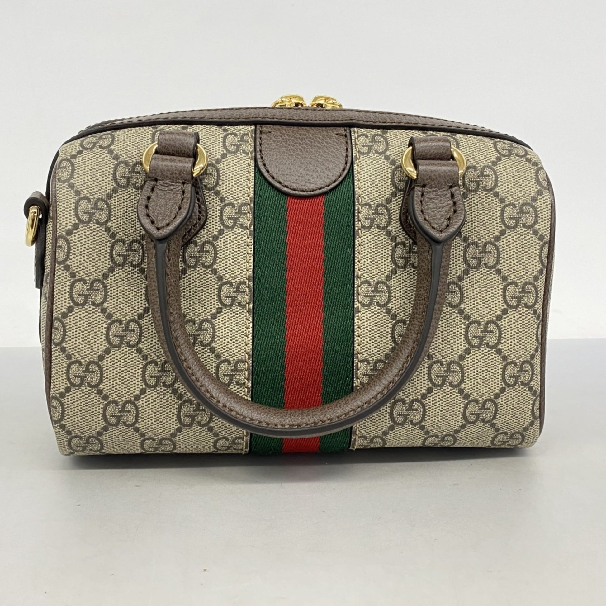 Gucci Brown Pvc Handbag