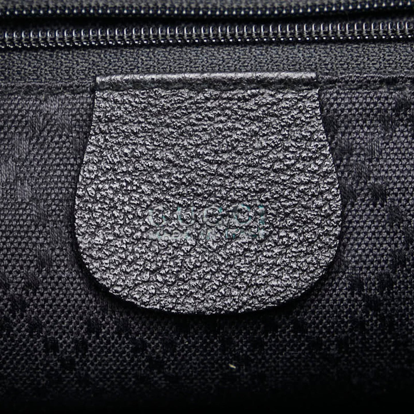 Gucci Bamboo Black Suede Leather Backpack