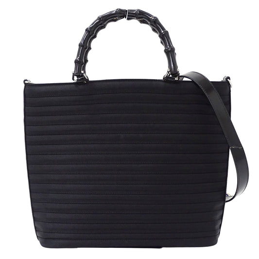 Gucci Black Nylon Handbag Shoulder Bag